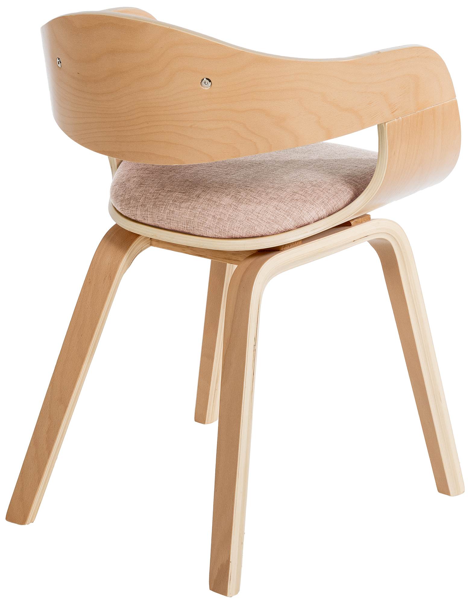 Lot de 2 chaises de salle à manger Kingston en Tissu