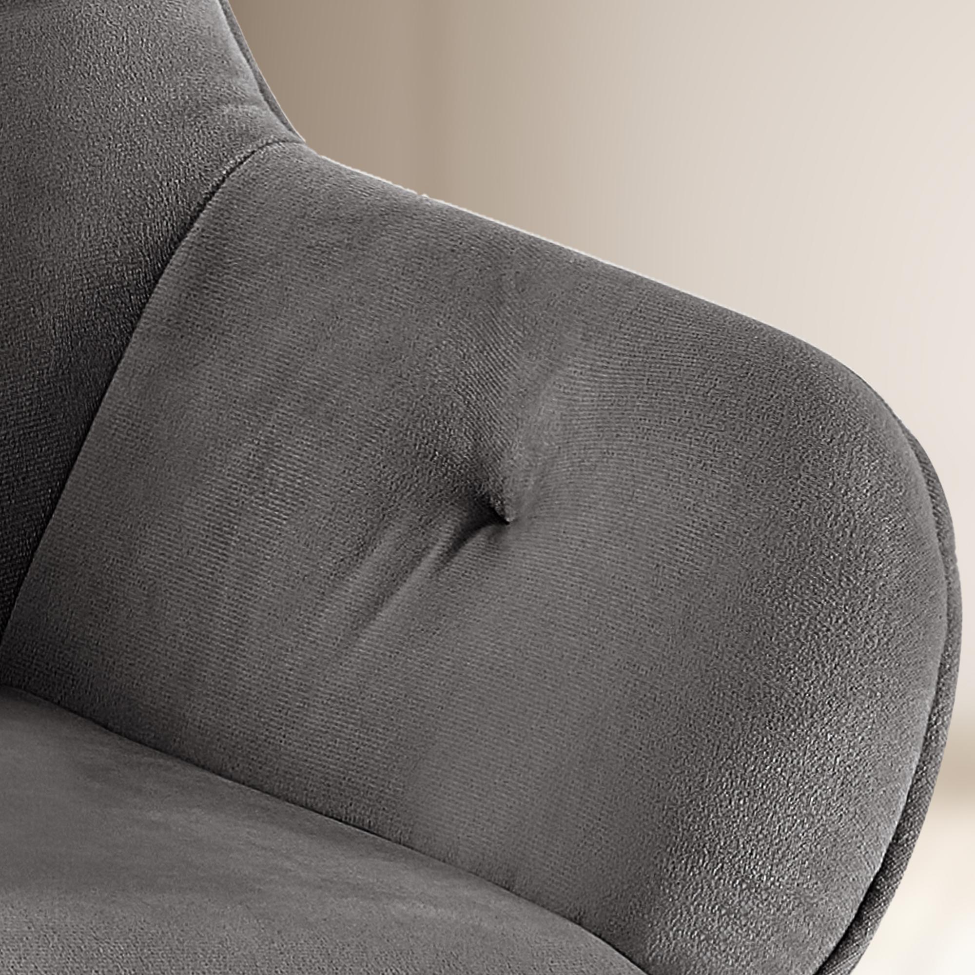 Chaise de salle à manger Cassis revêtement en velours