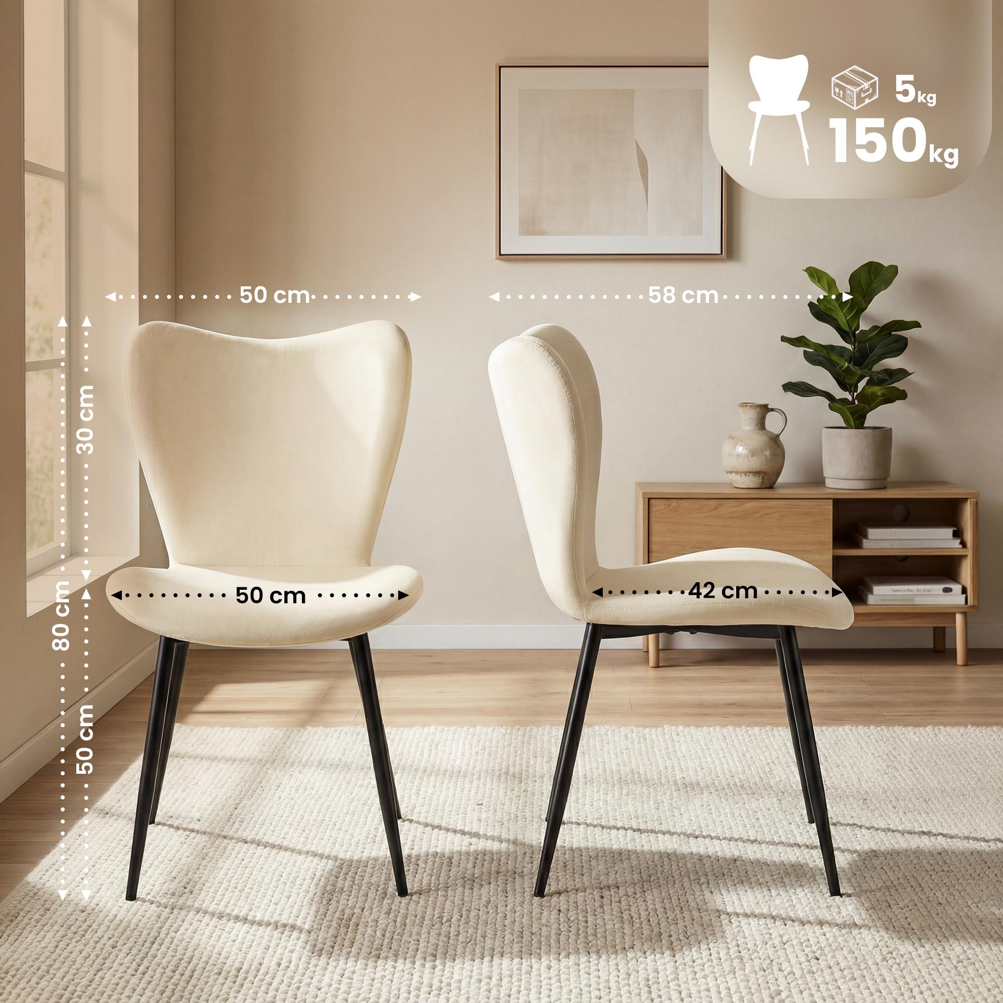 Chaise de salle a manger Maika