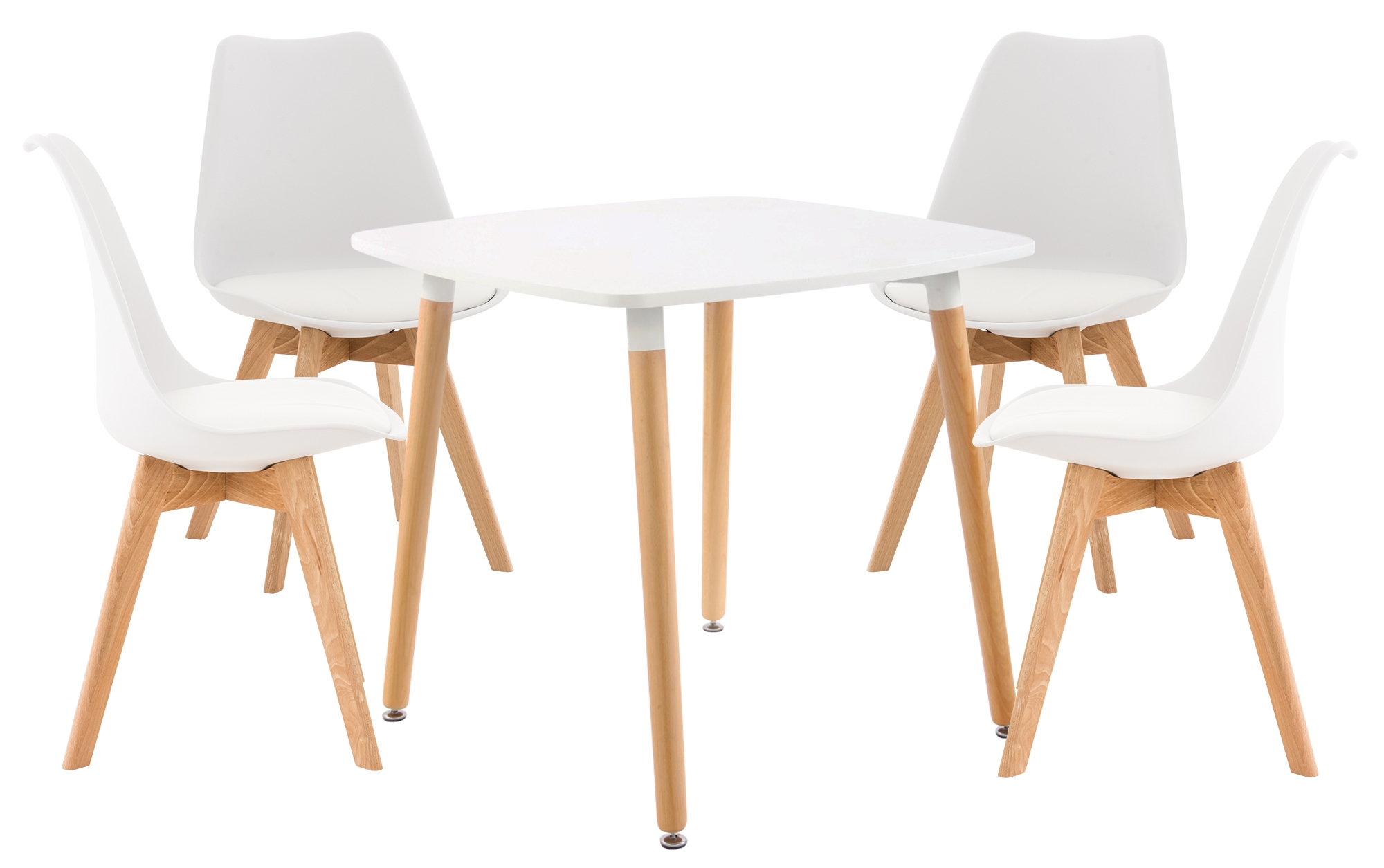 Ensemble de salle à manger Liborg avec 1 Table et 4 chaises