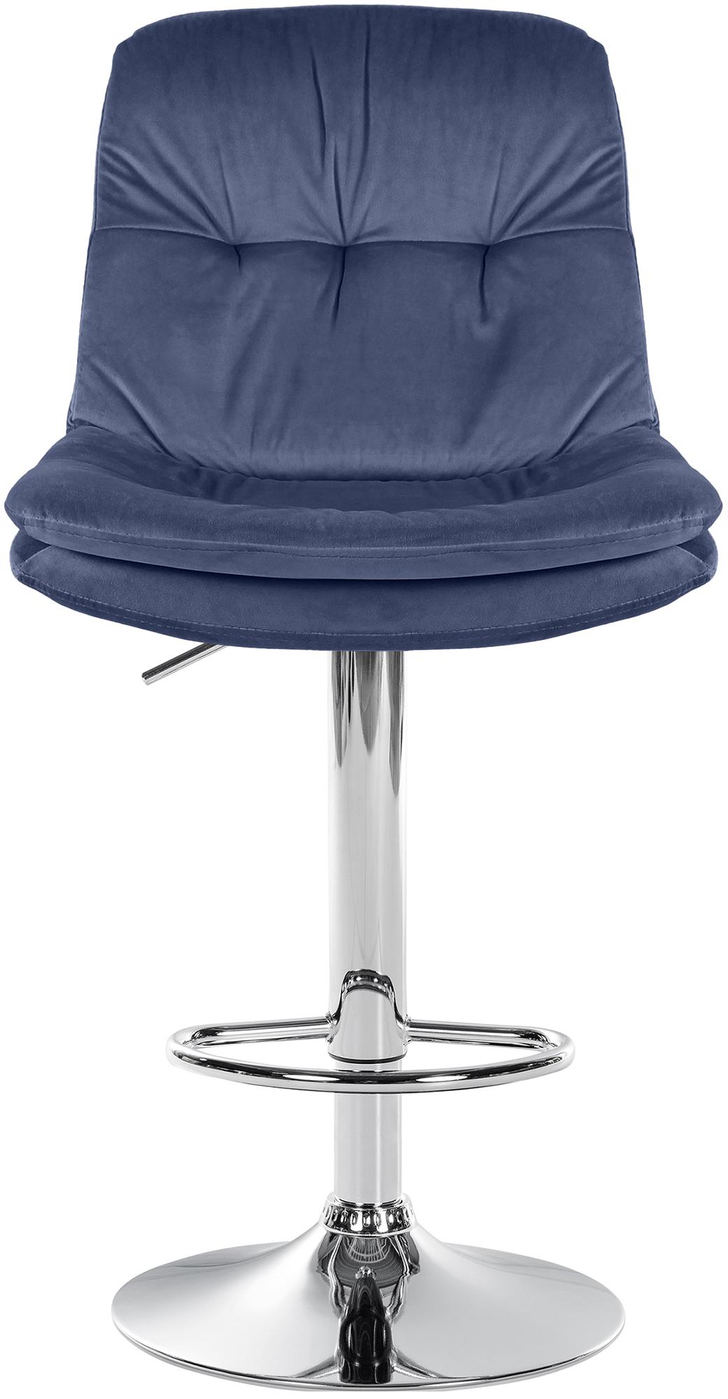 Tabouret de bar Laurel velours