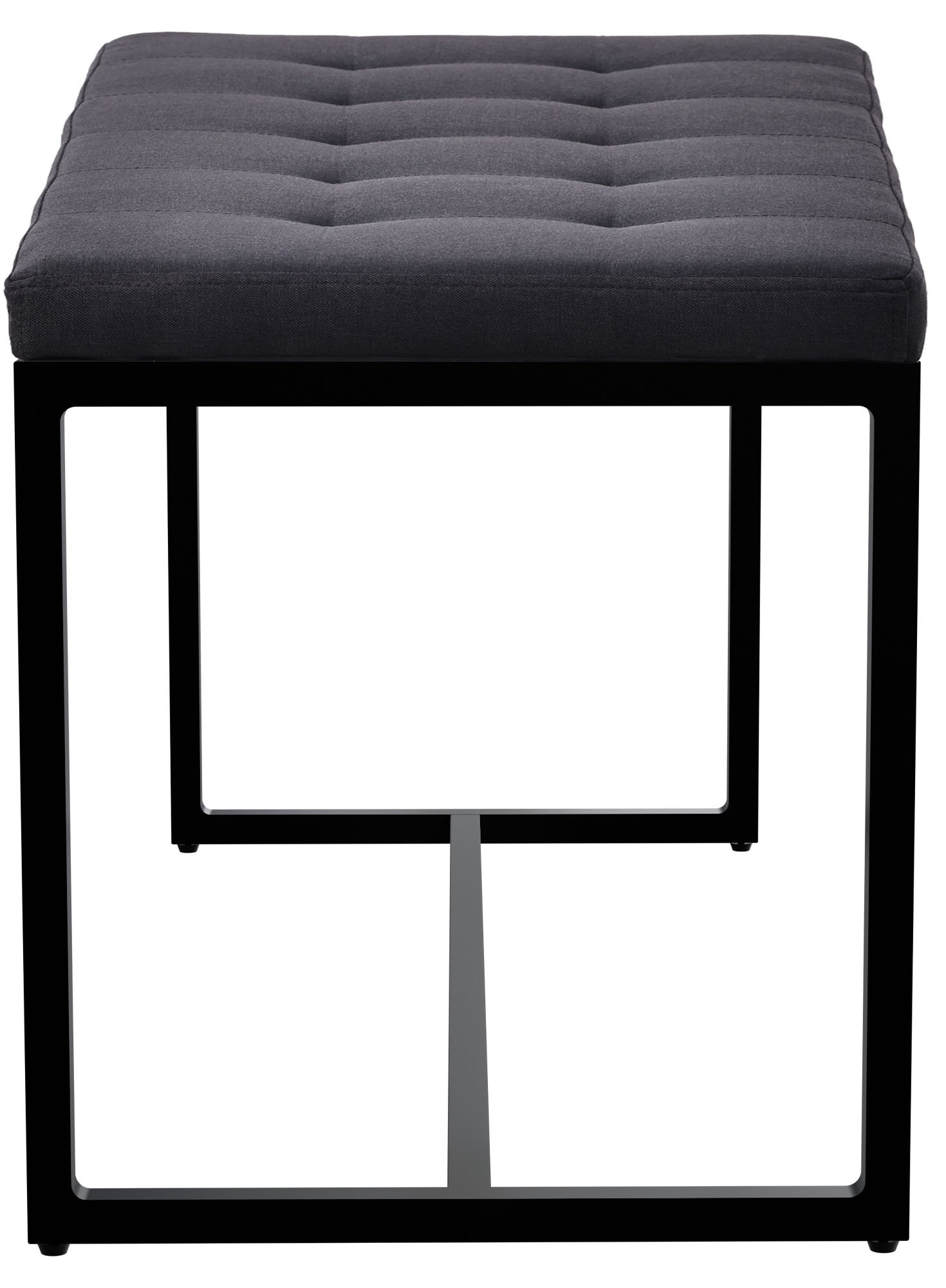 Banc Barci avec structure noire