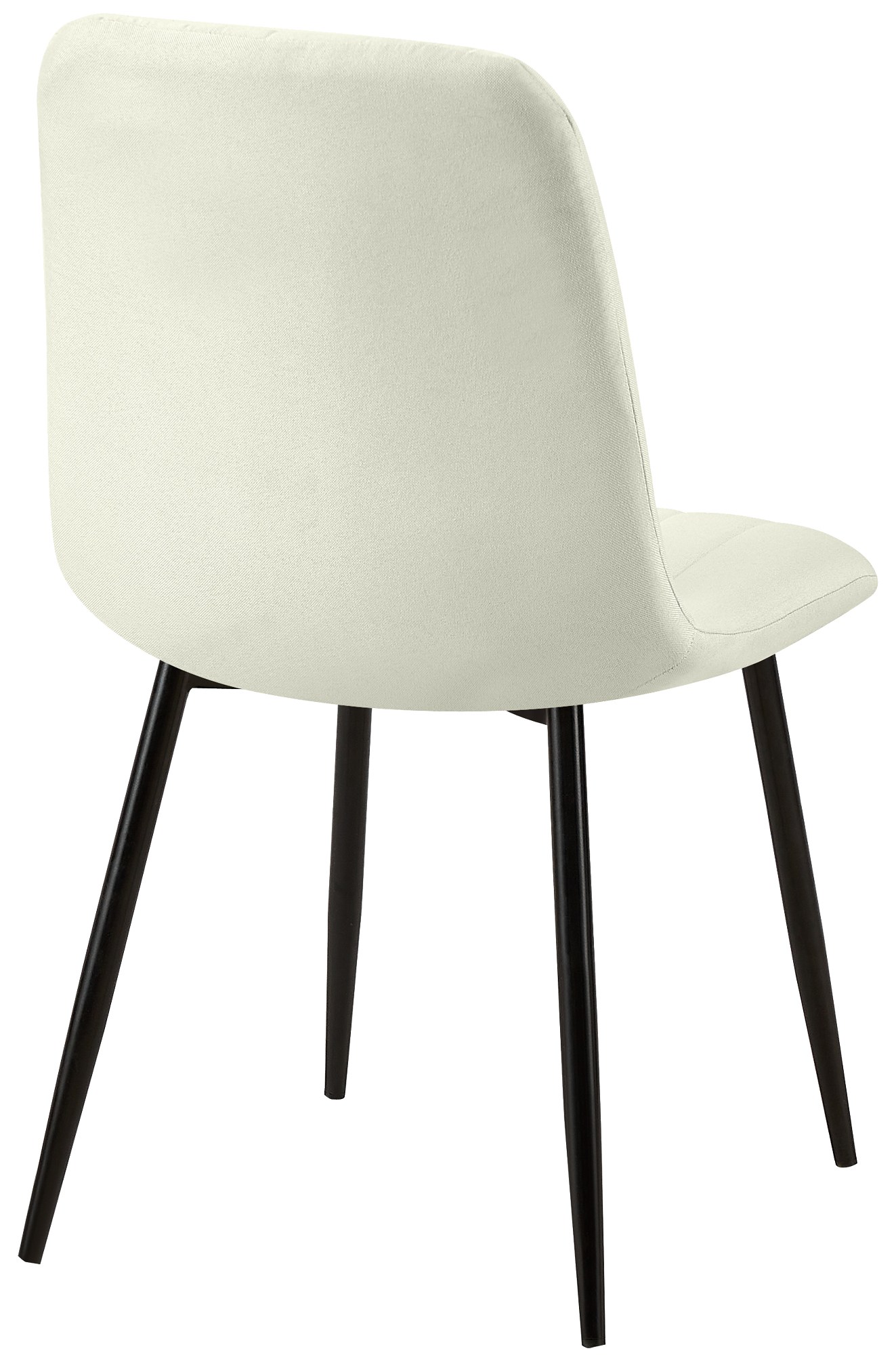 Chaise de salle à manger Dijon avec Piètement en métal noir