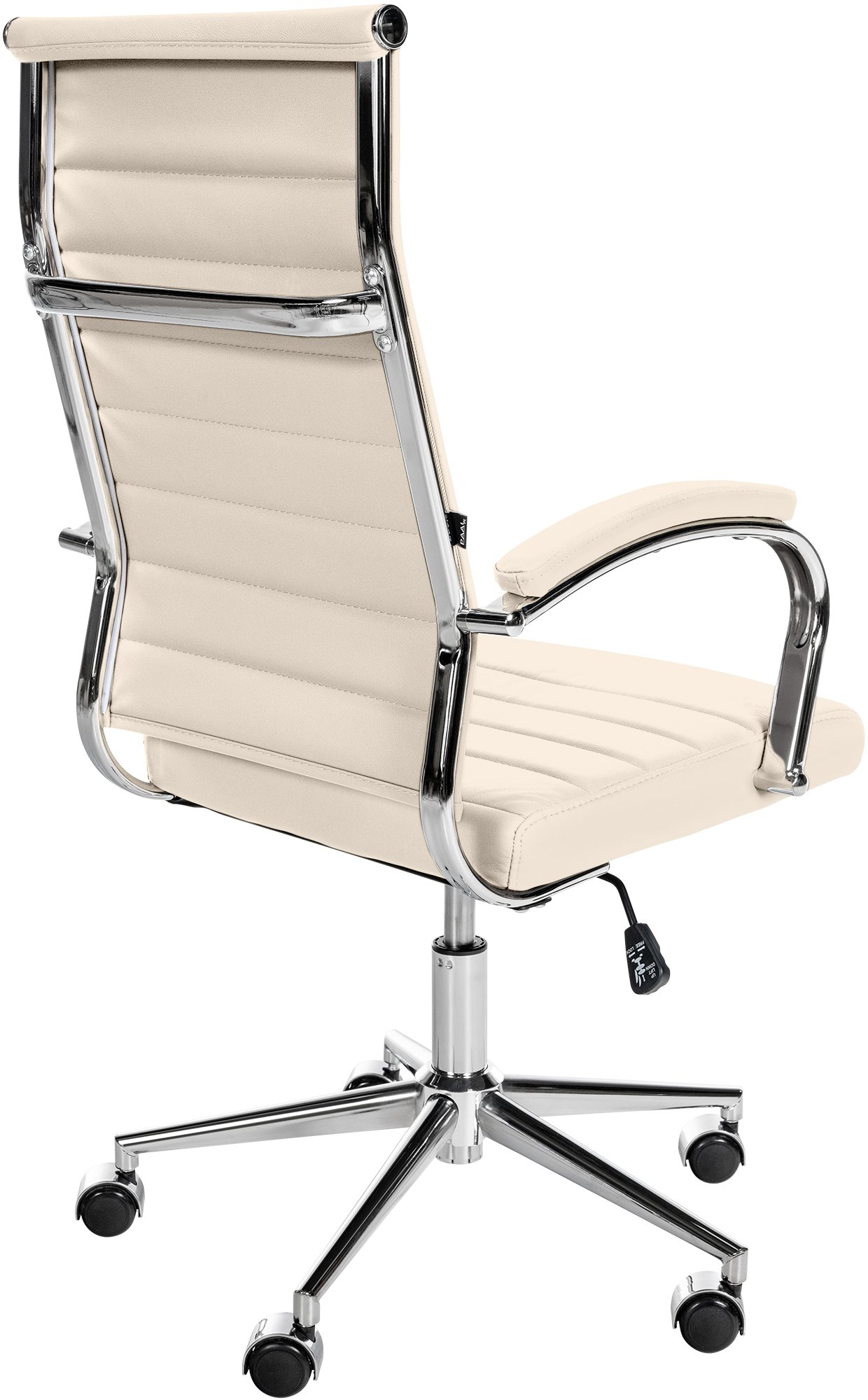 Chaise de bureau Mollis cuir véritable