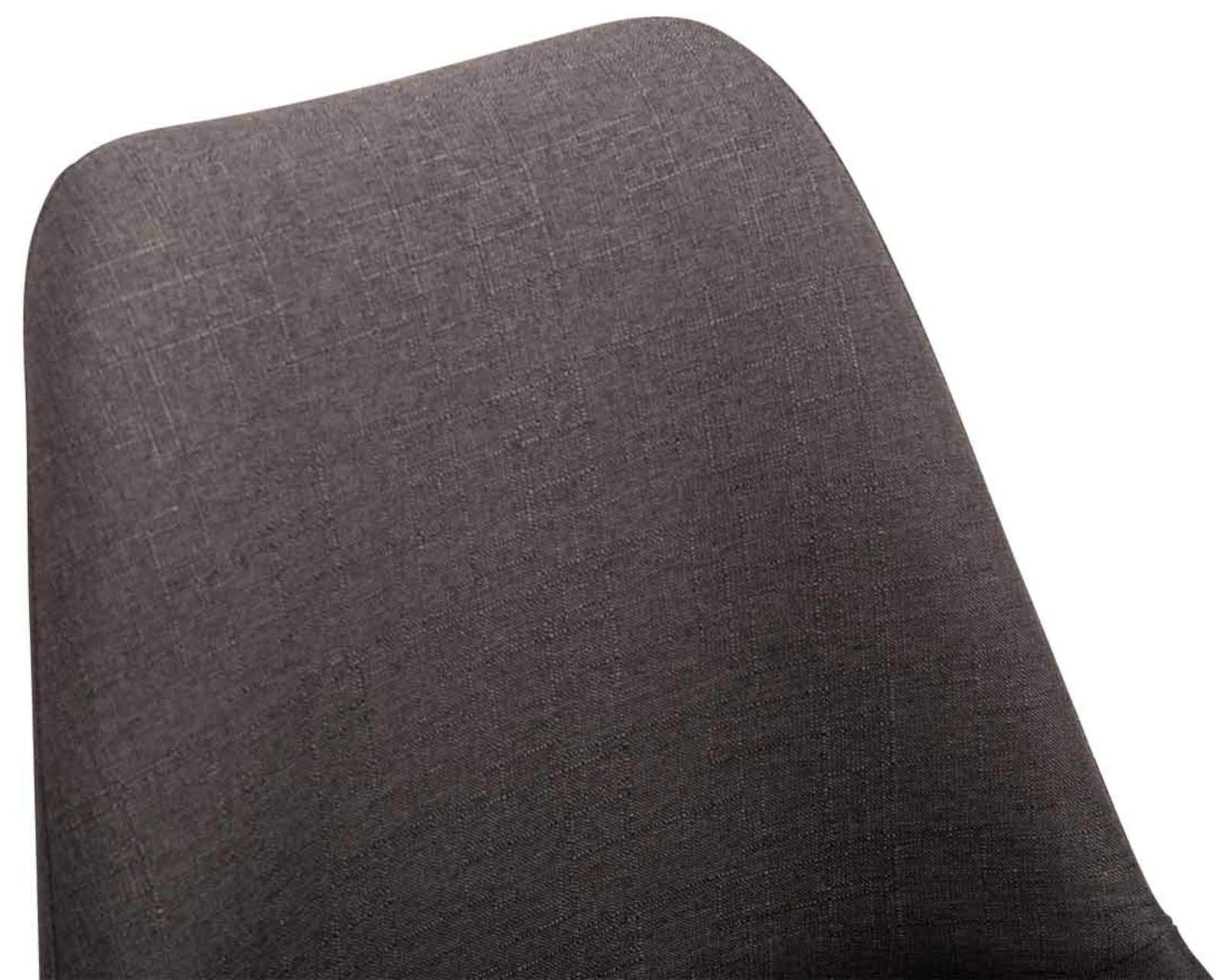 Lot de 4 Chaises de salle à manger Maverick tissu avec pied trompette
