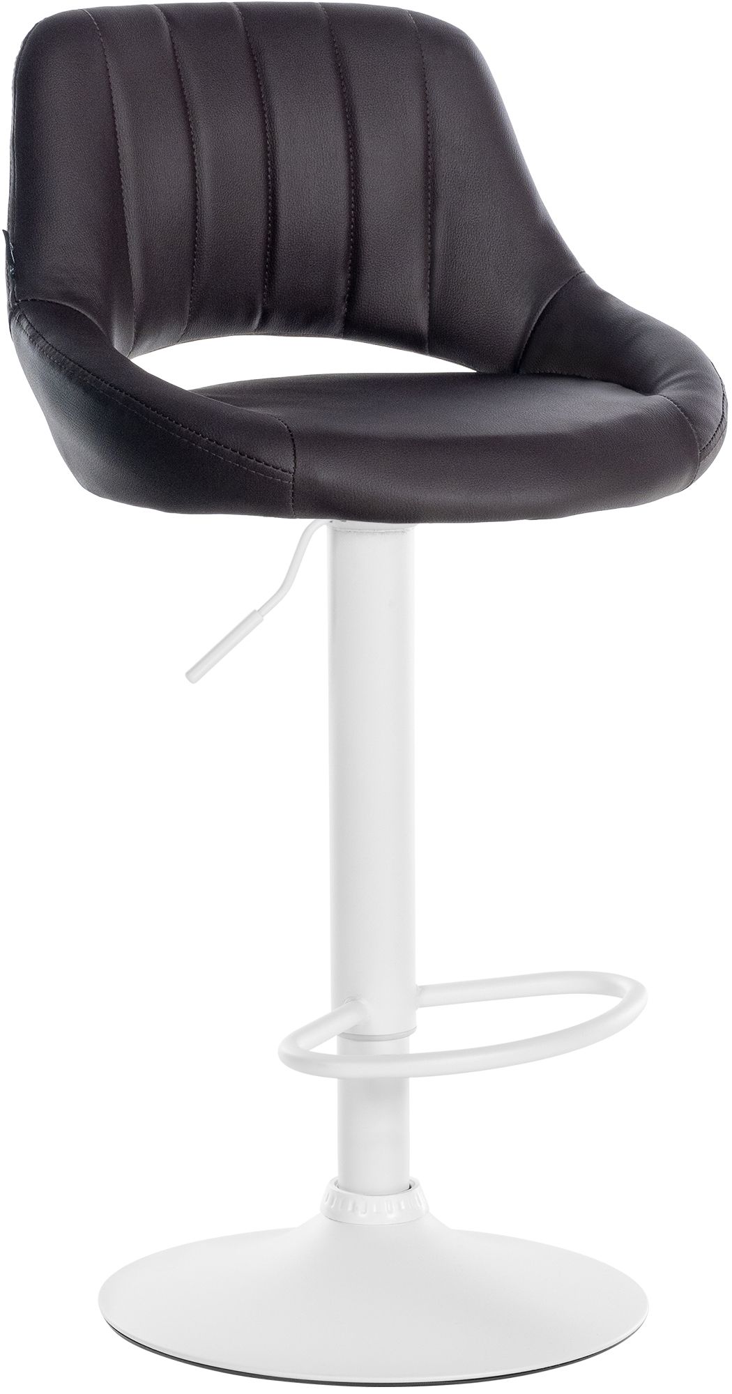 Tabouret de bar Milet en similicuir