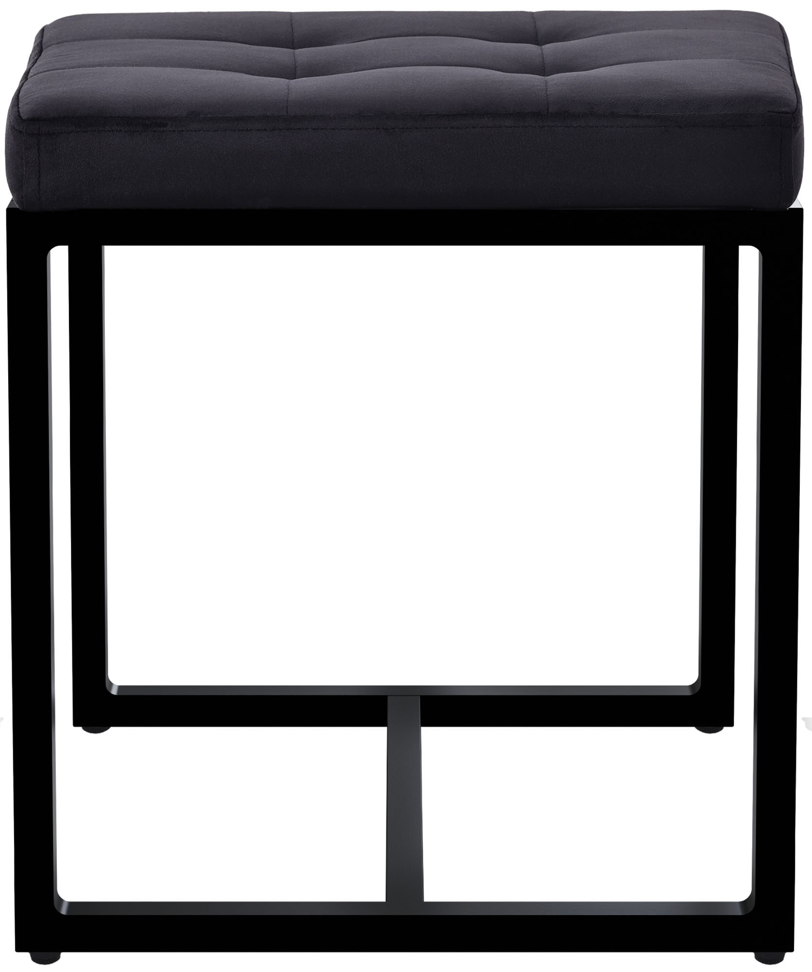 Pouf Barci avec structure noire