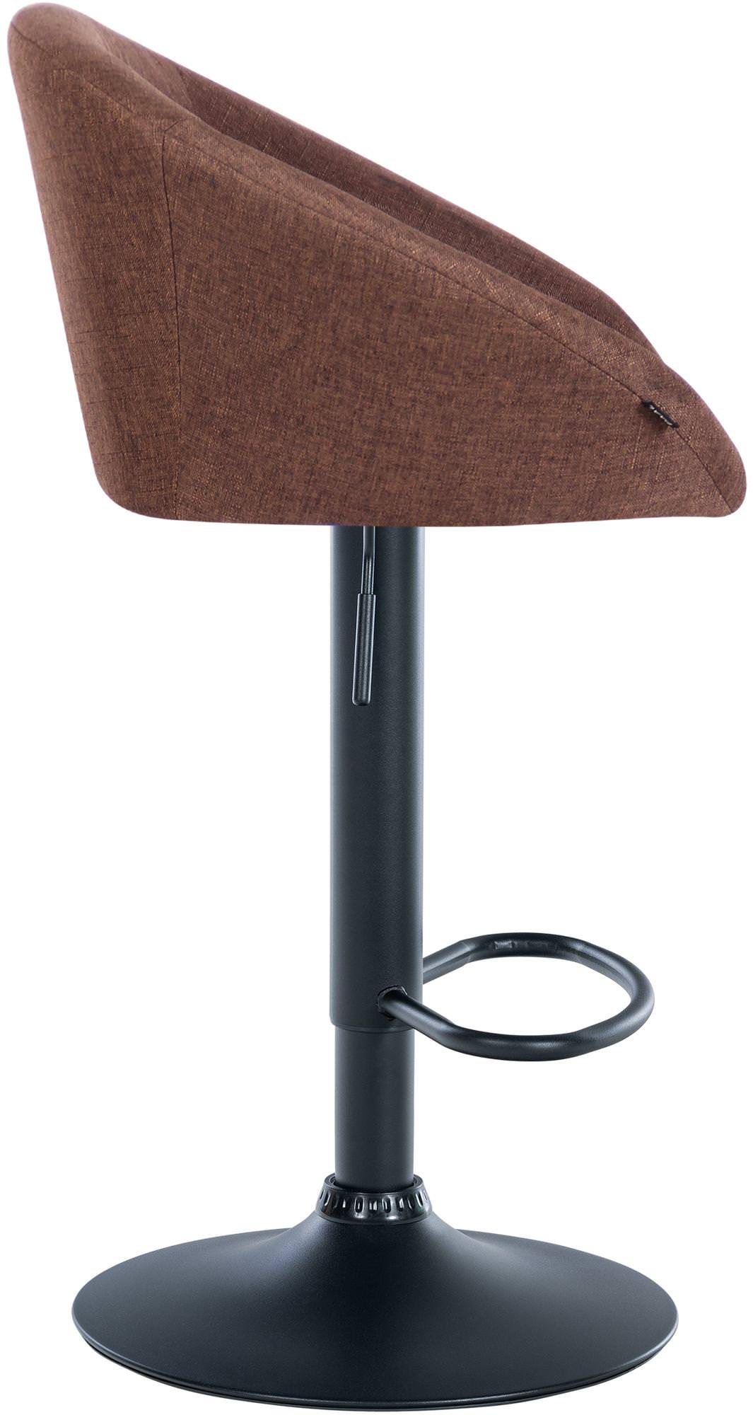 Tabouret de bar Davie Tissu