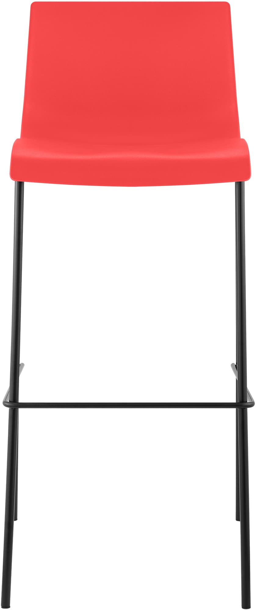 Lot de 2 tabourets de bar Hover en plastique