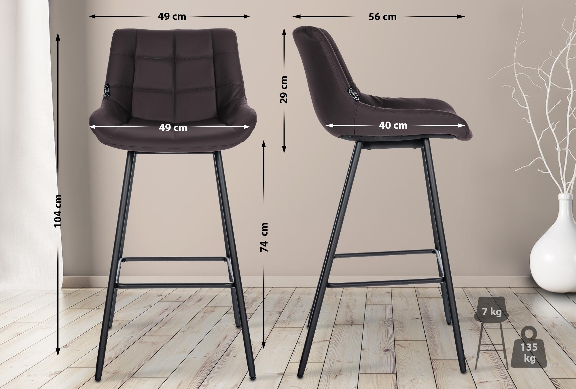 Tabouret de bar Weston
