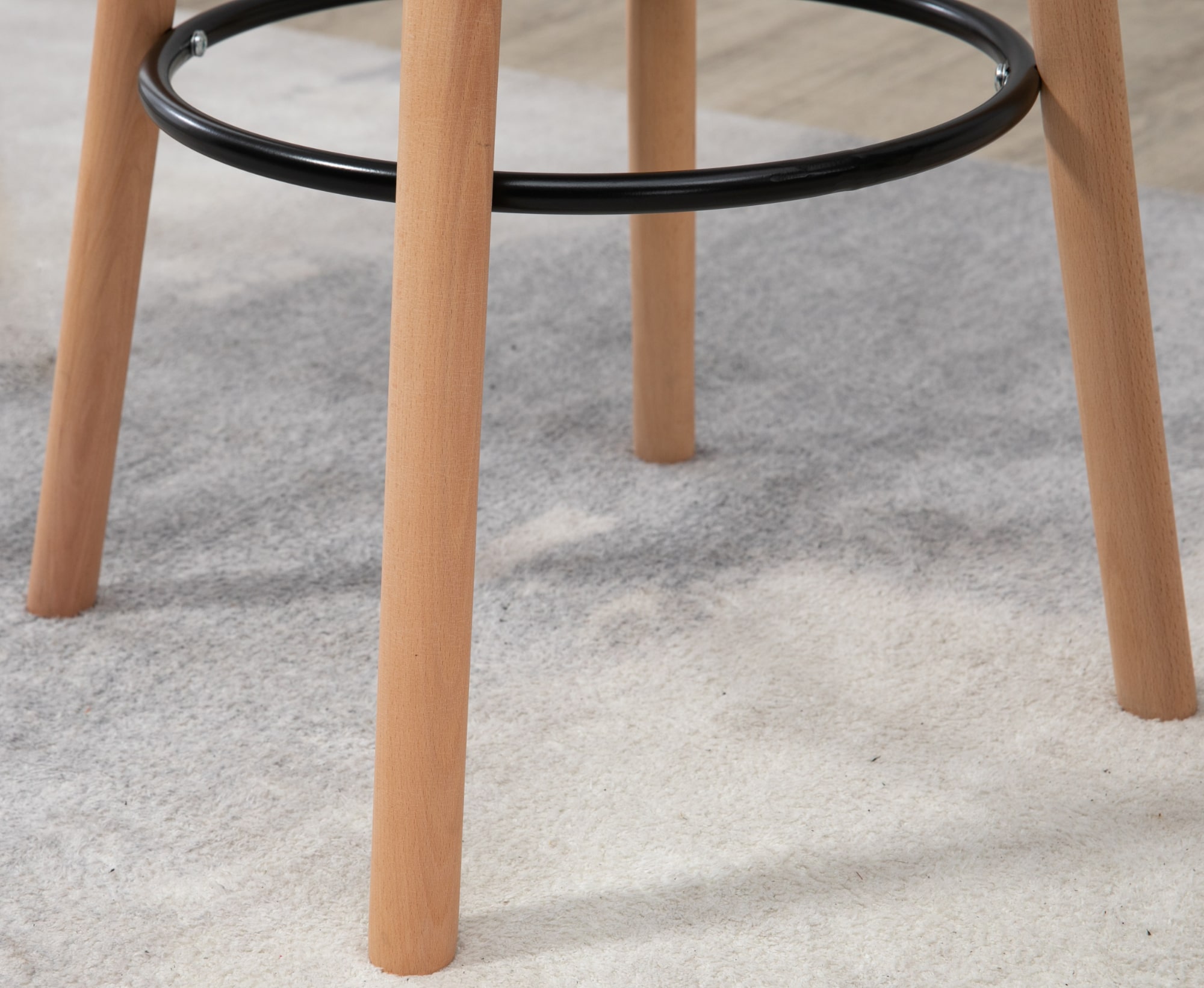 Table haute de bar Livia en Bois