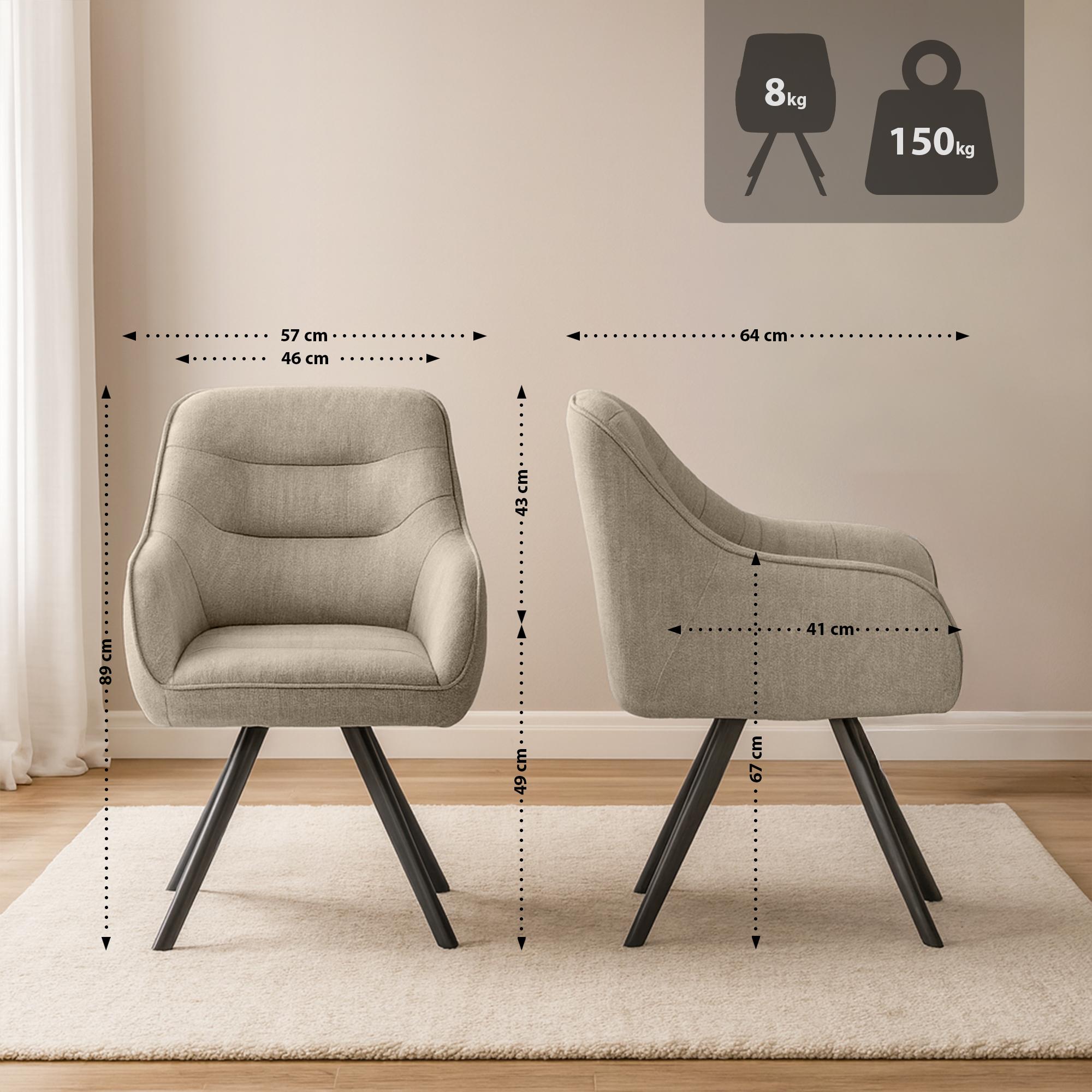 Chaise de Salle à Manger Pettuli