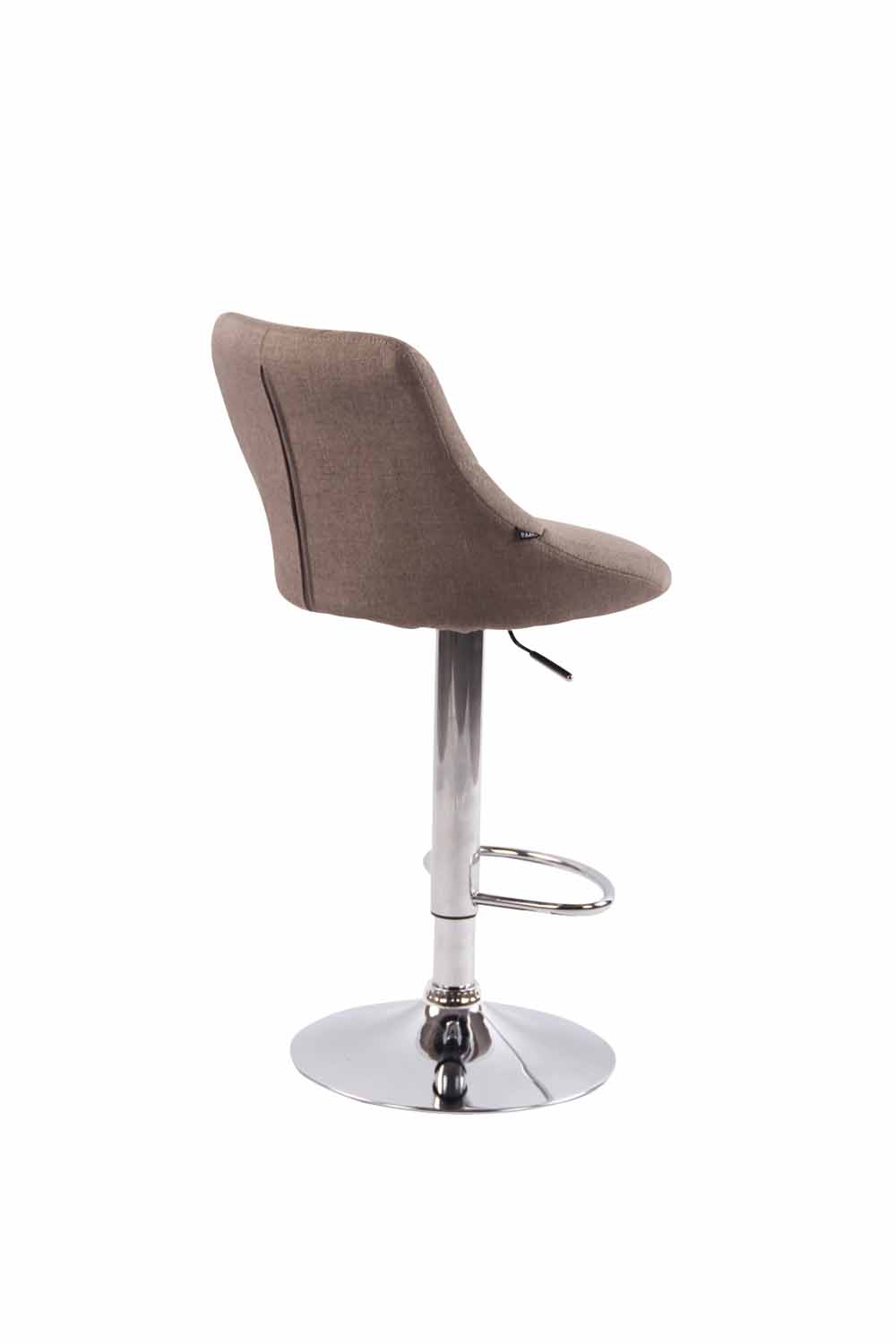Lot de 2 tabourets de bar Lazio tissu