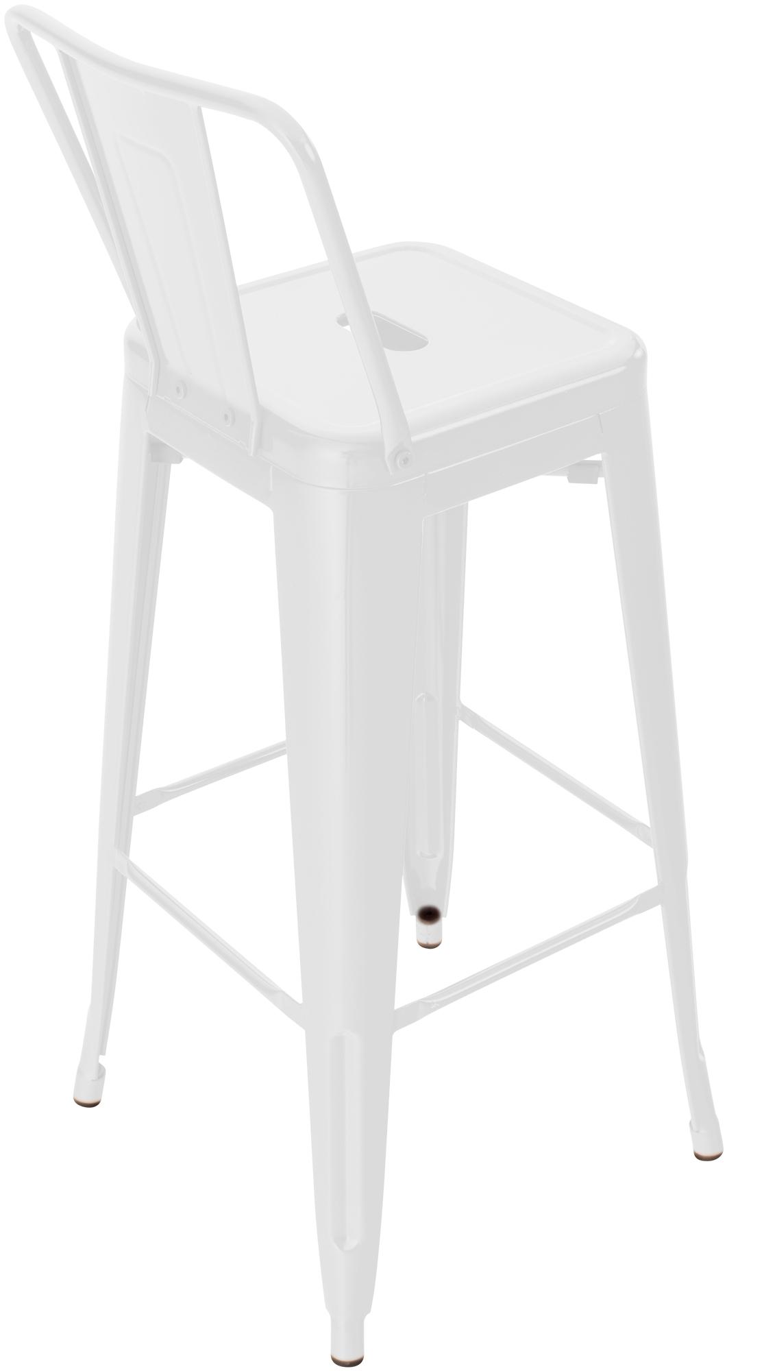 Tabouret de bar en métal Mason