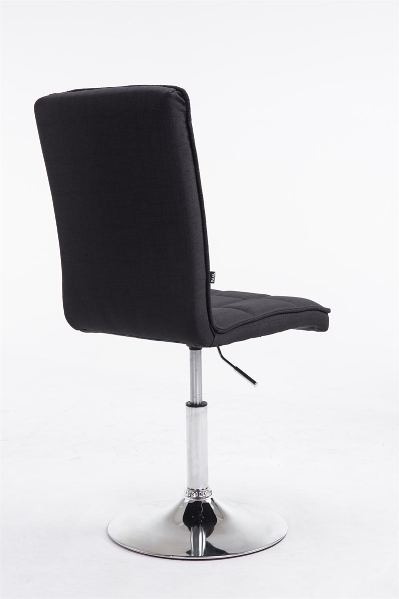 Chaise de salle à manger Peking V2 tissu avec pied trompette