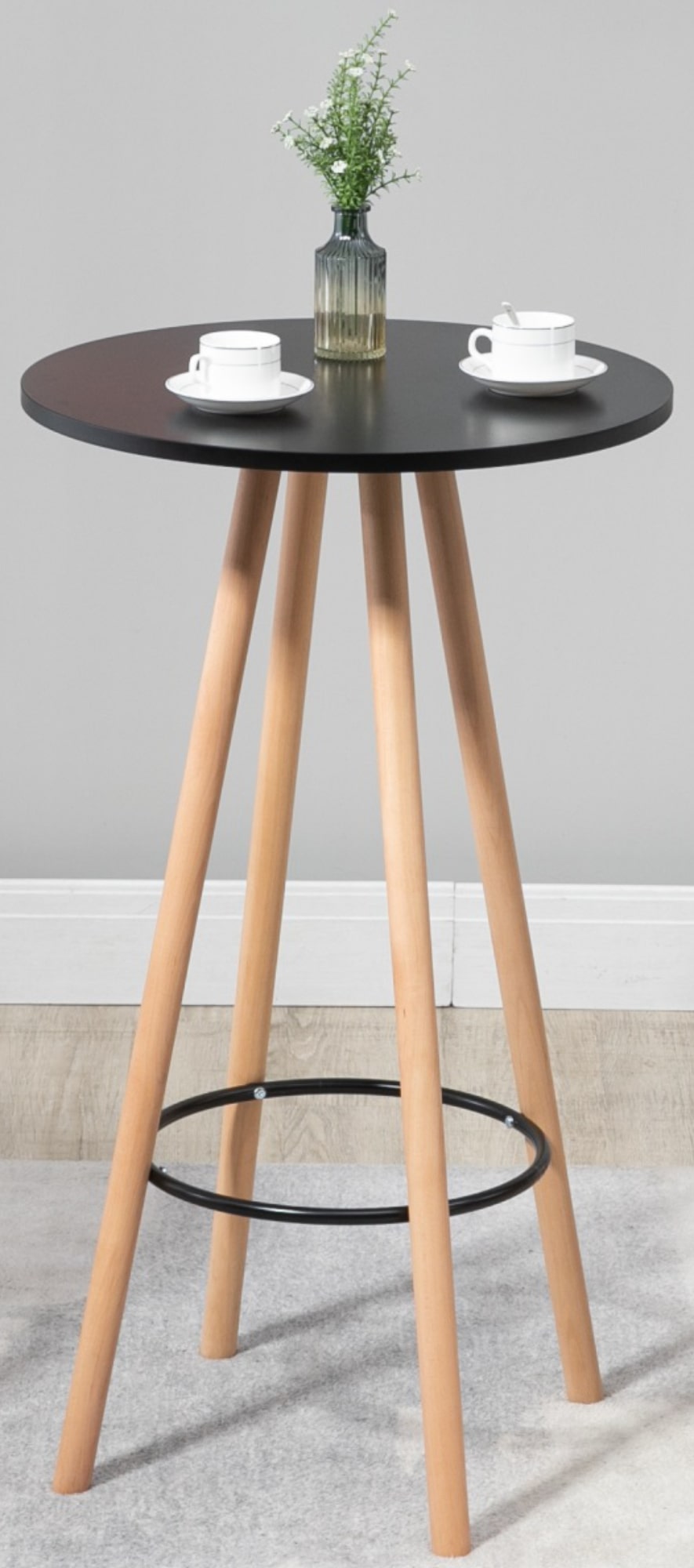 Table haute de bar Livia en Bois