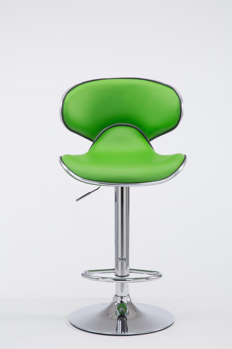 Tabouret de bar Las Vegas V2 similicuir avec pied en métal