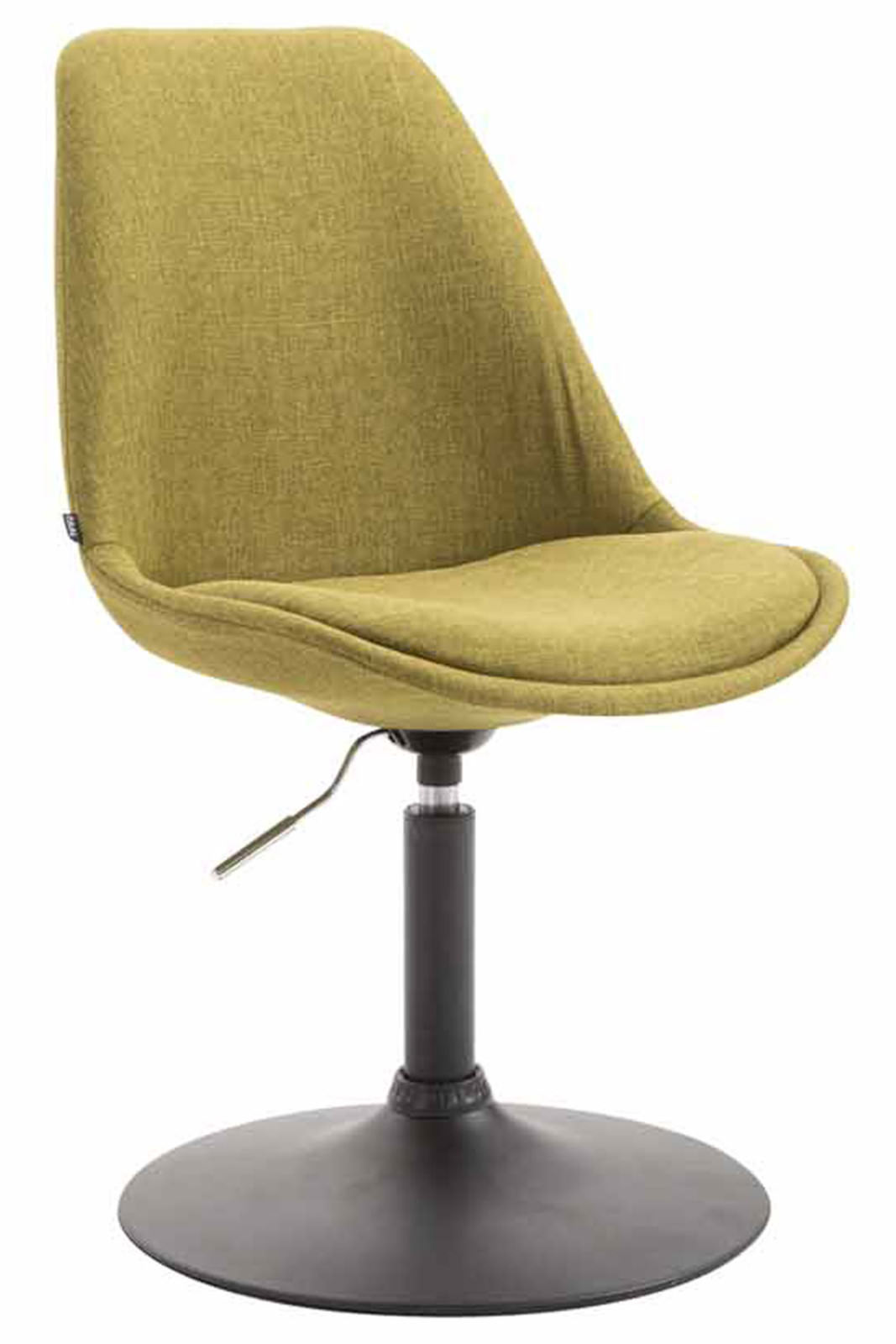 Lot de 4 Chaises de salle à manger Maverick tissu avec pied trompette