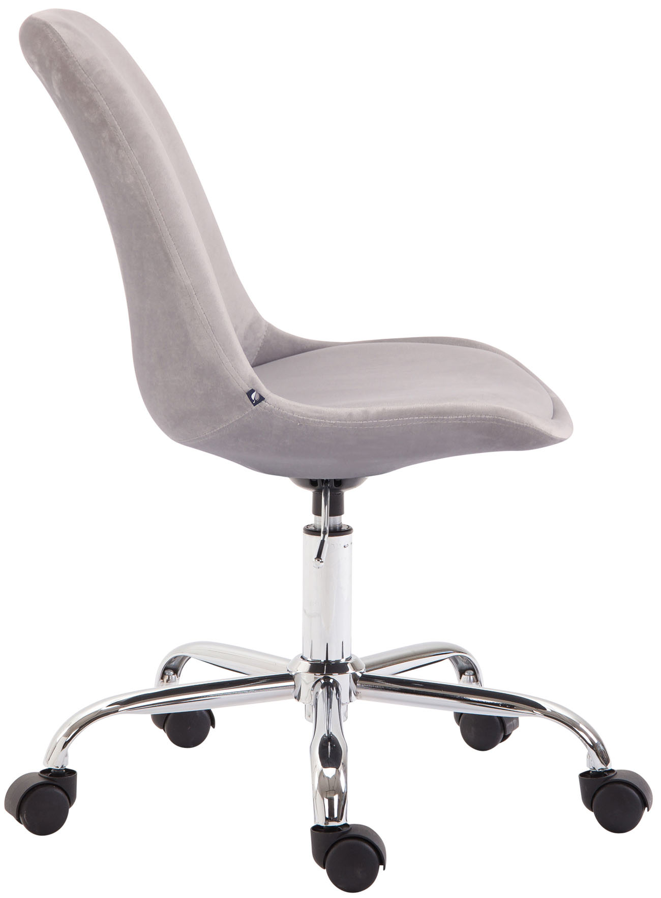 Chaise de bureau Toulouse en velours