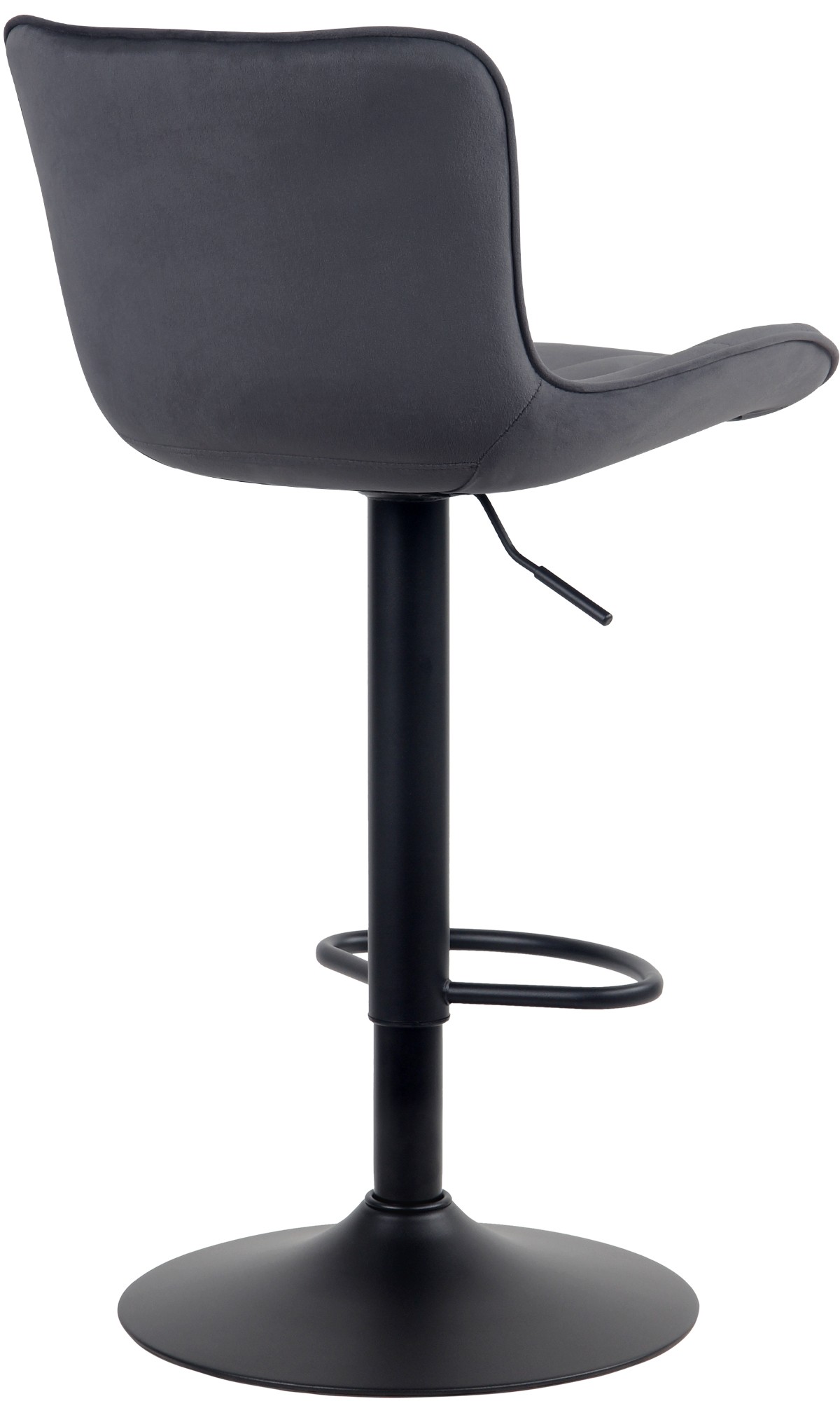 Lot de 2 Tabourets de bar Linus Pied en Métal réglable pivotant