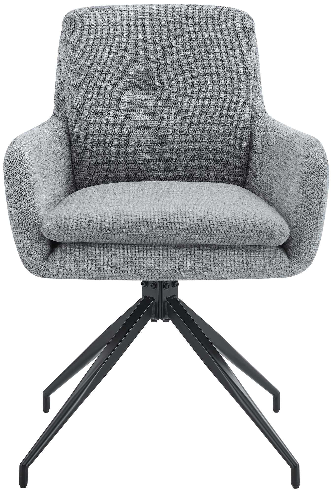 Lot de 2 chaises de salle à manger Pickett en tissu