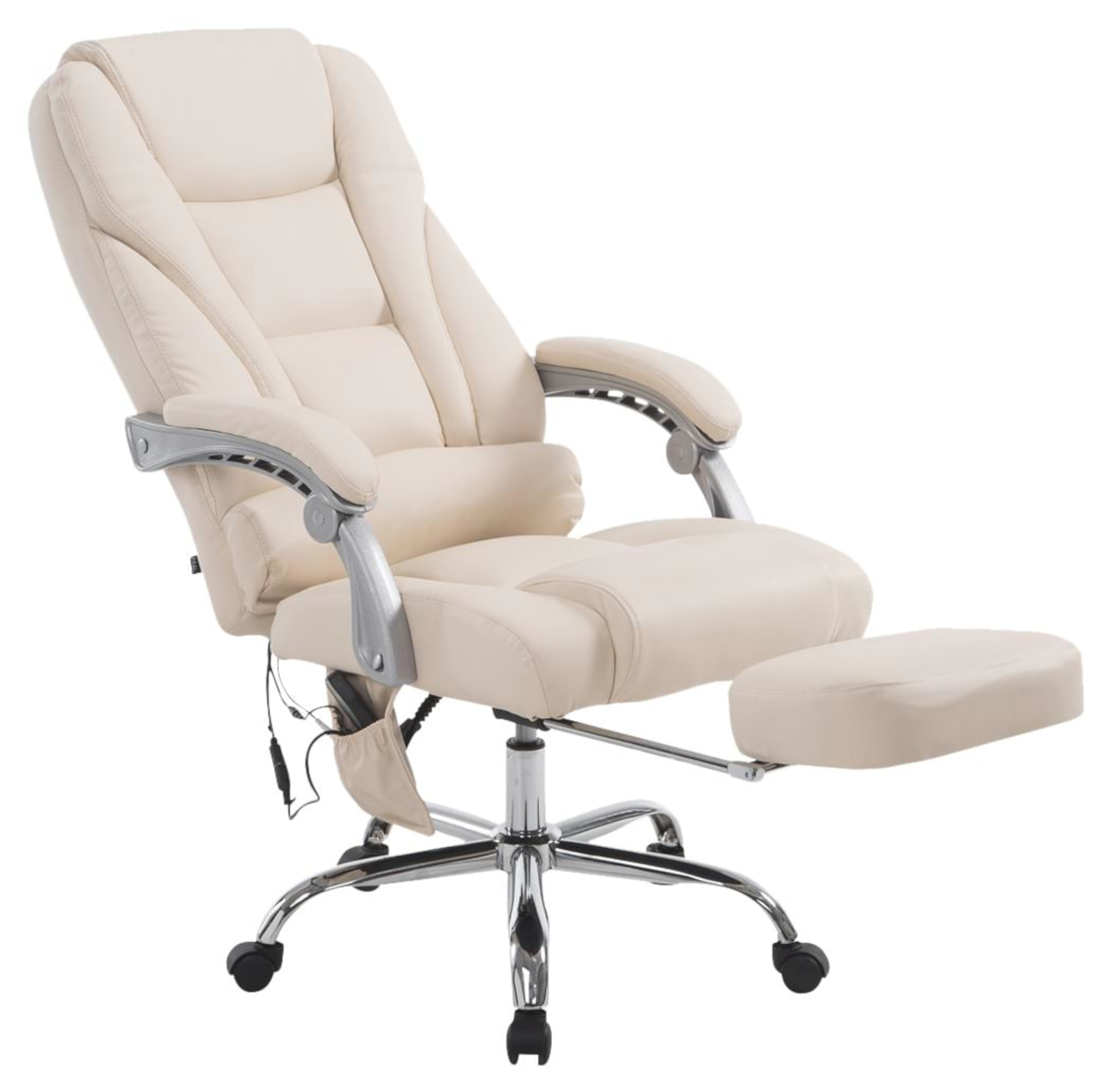 Fauteuil de bureau Pacific en similicuir avec une fonction massage