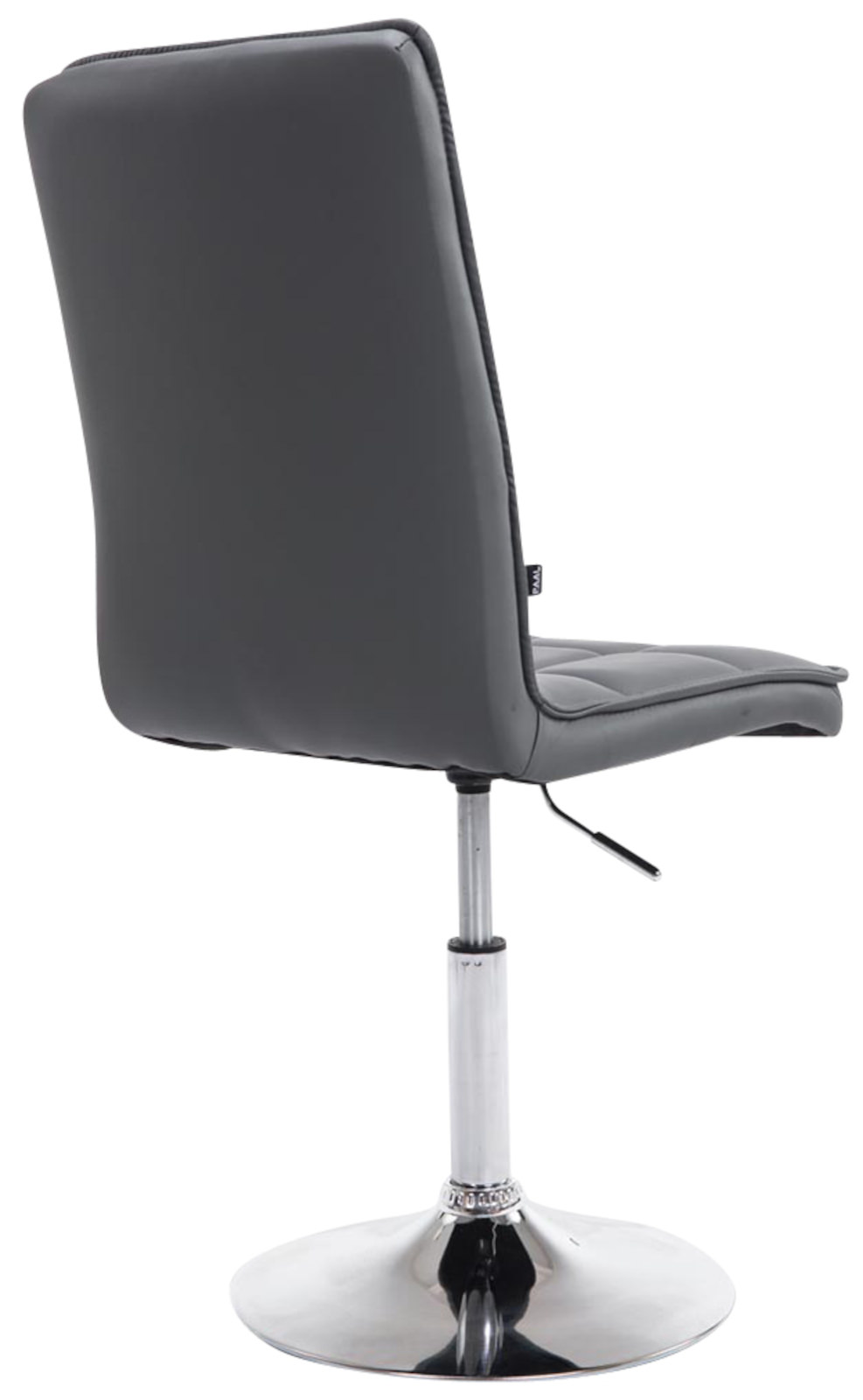Lot de 2 chaises de salle à manger Peking V2 en similicuir pied trompette
