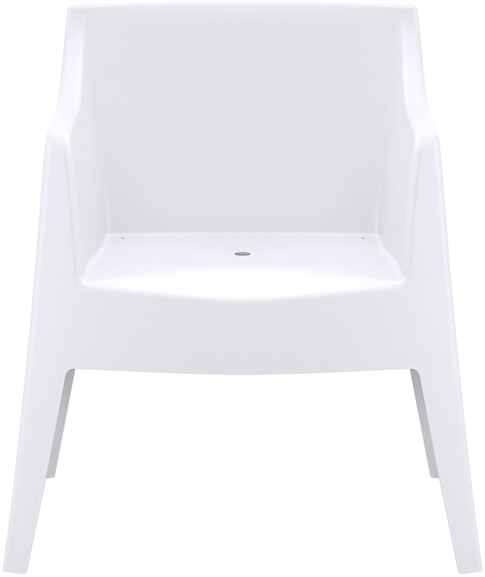 Ensemble de 4 chaises de jardin Bartal