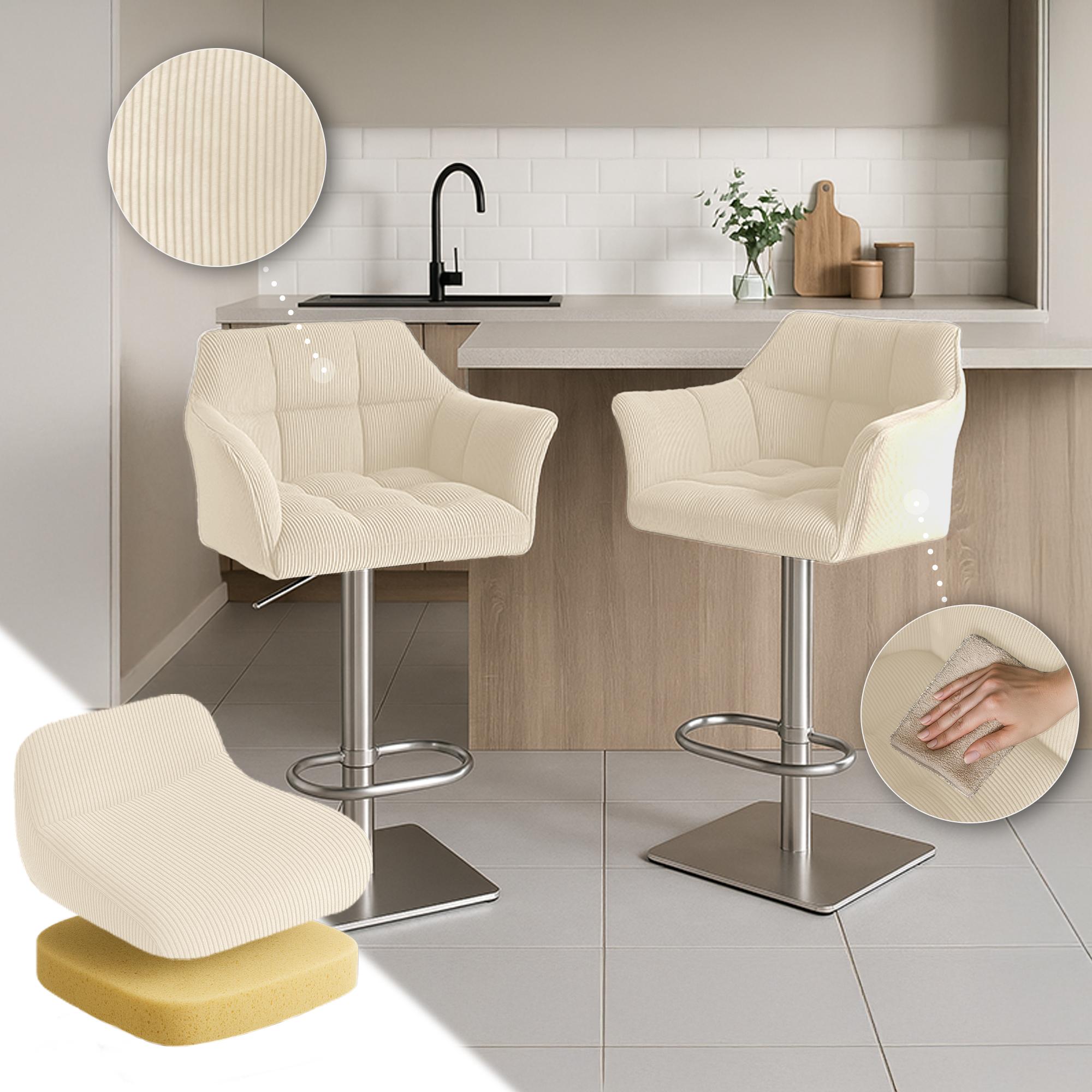 Tabouret de bar Damaso Cord