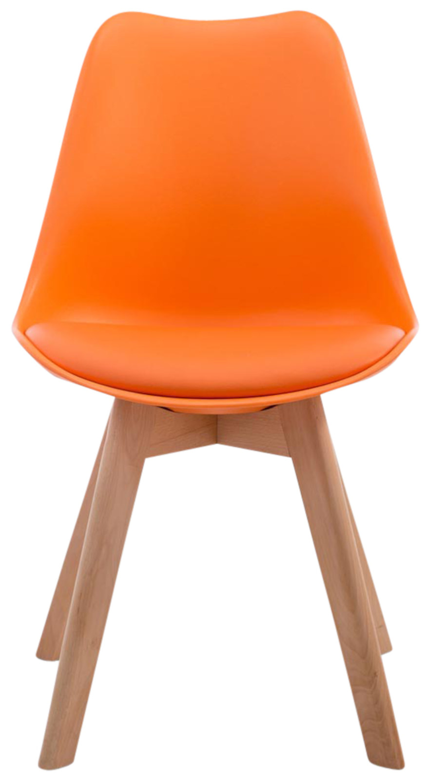 Lot de 4 chaises de salle à manger Borneo V2 en similicuir