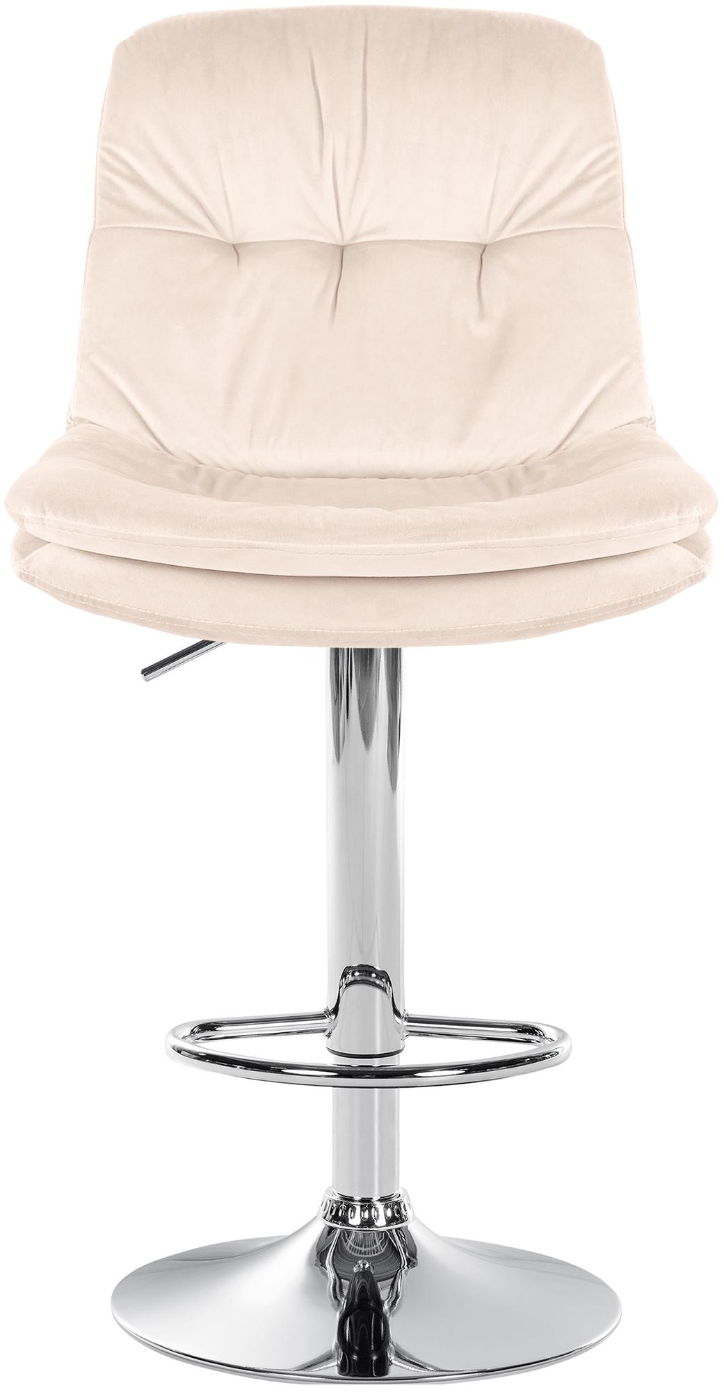 Tabouret de bar Laurel velours