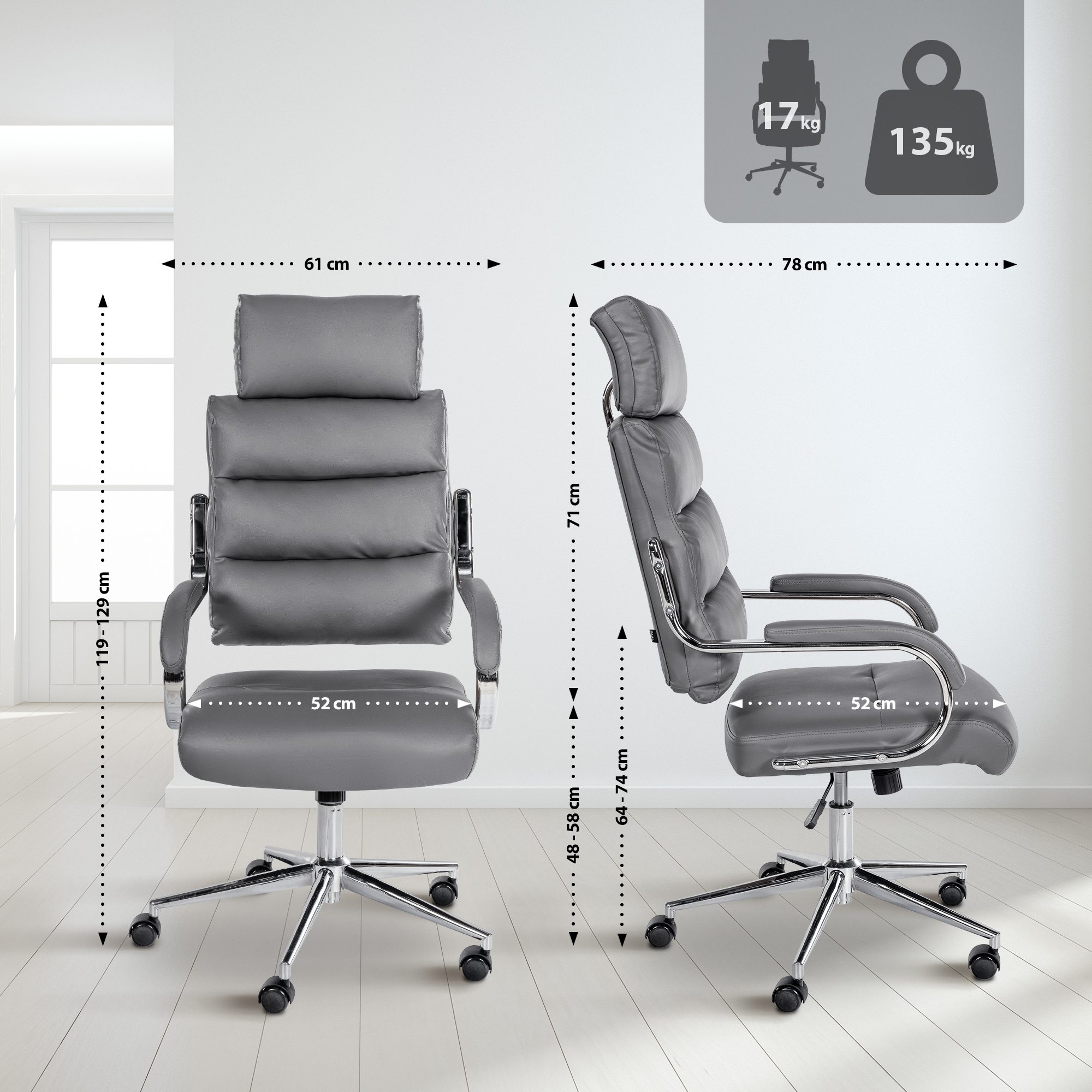 Chaise de bureau Campo