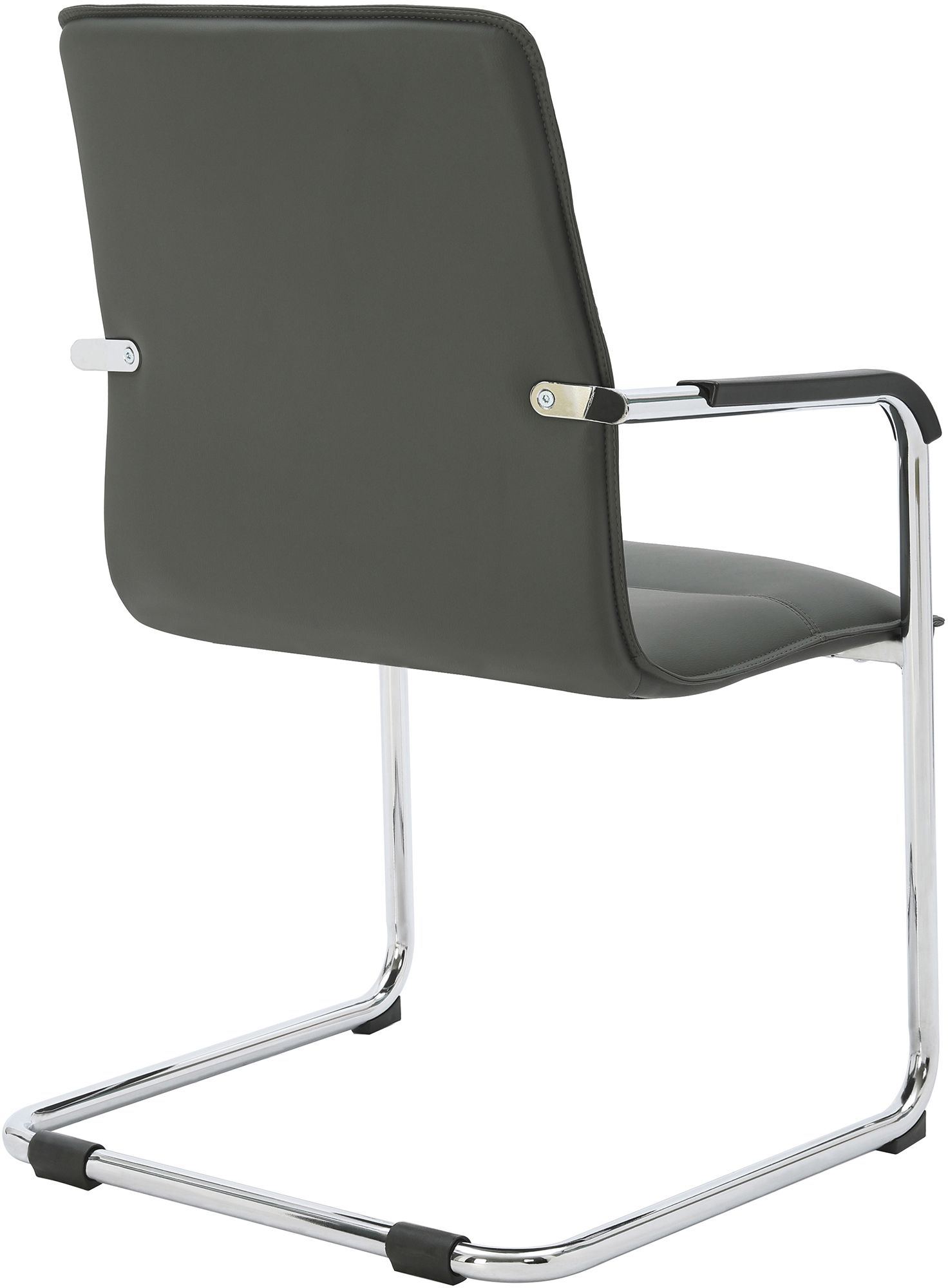 Lot de 2 chaises cantilever Seattle en similicuir