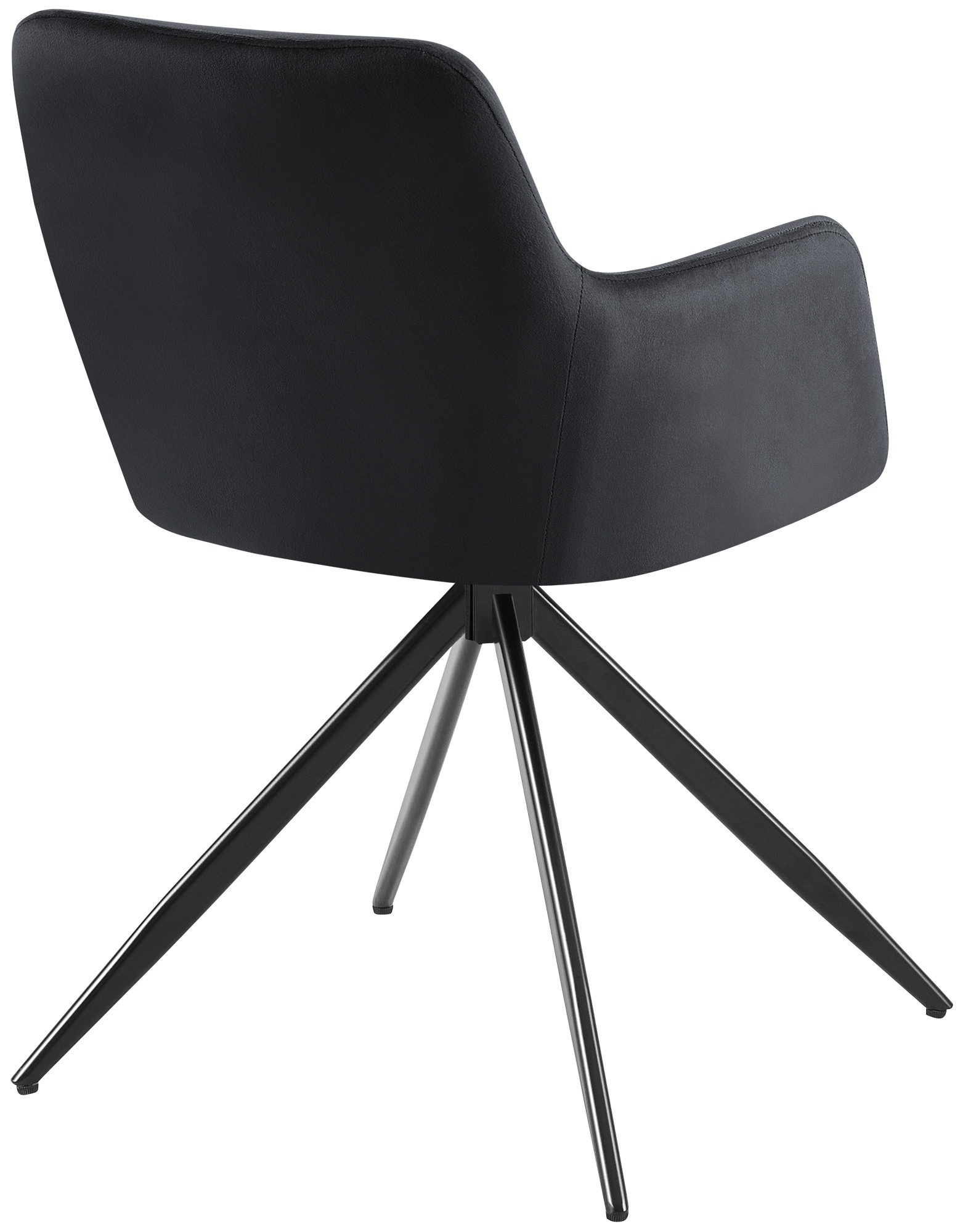 Chaise de salle à manger Olema velours