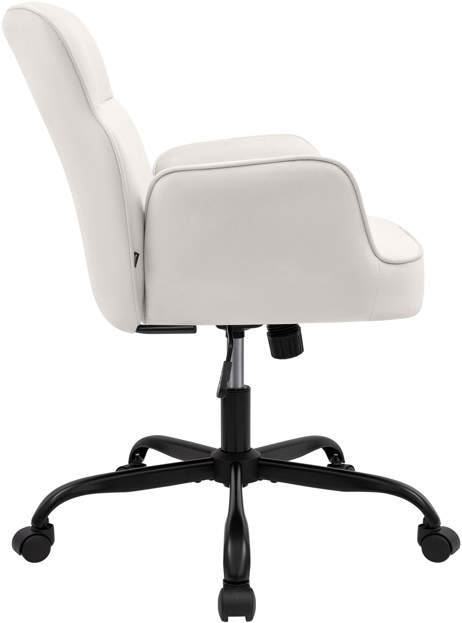 Chaise de bureau Amado velours