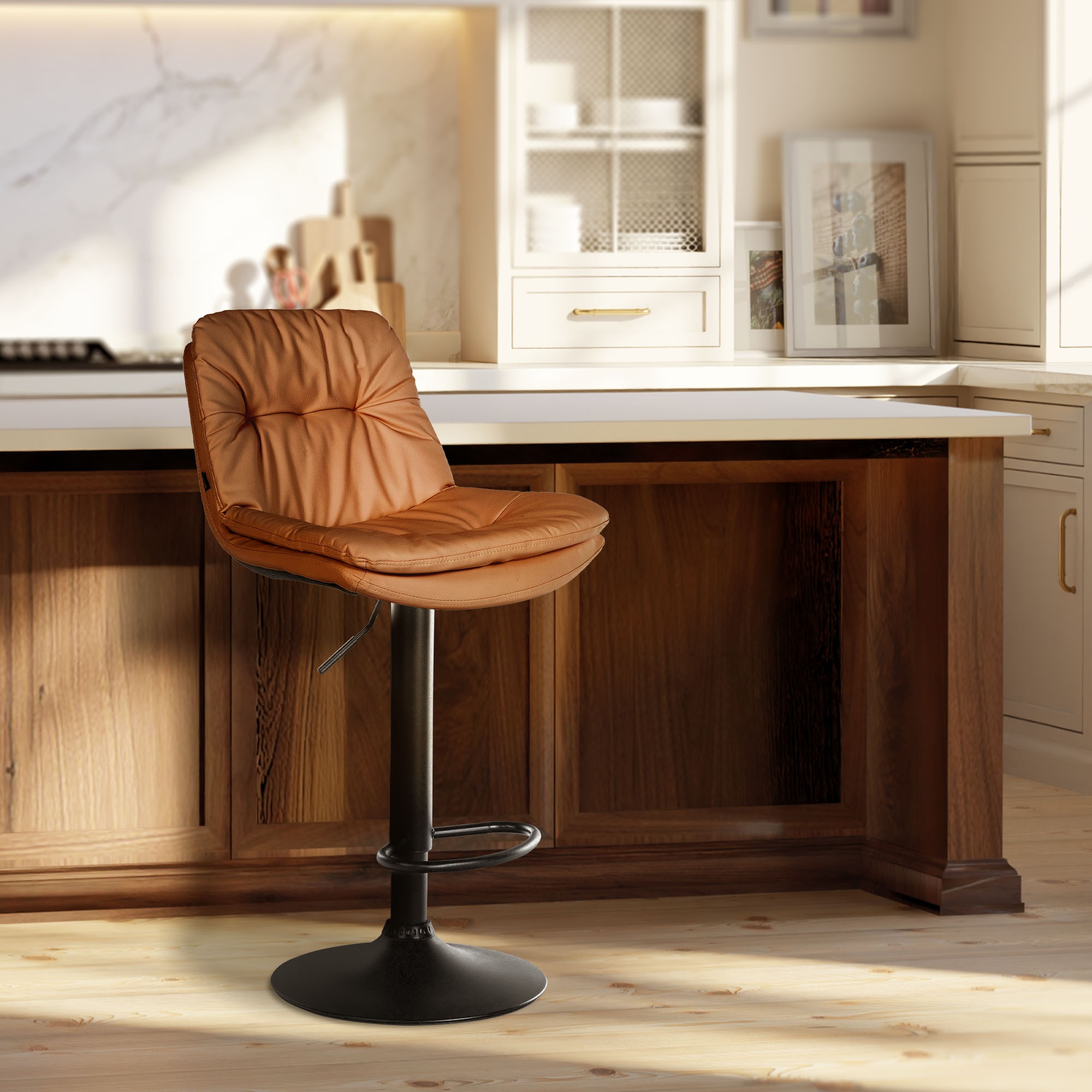Tabouret de bar Laurel similicuir