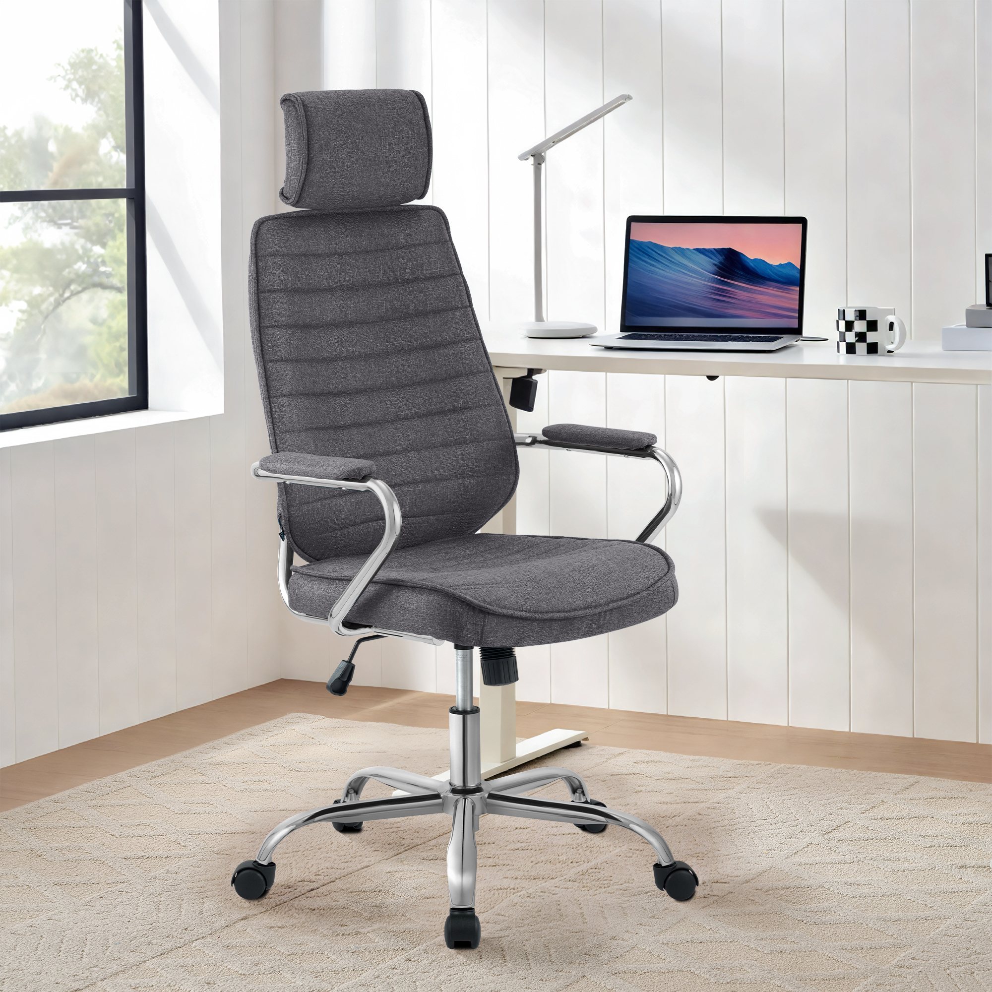 Chaise de bureau Rako Tissu