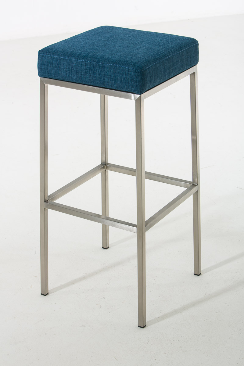 Lot de 2 tabourets de bar Montreal en tissu