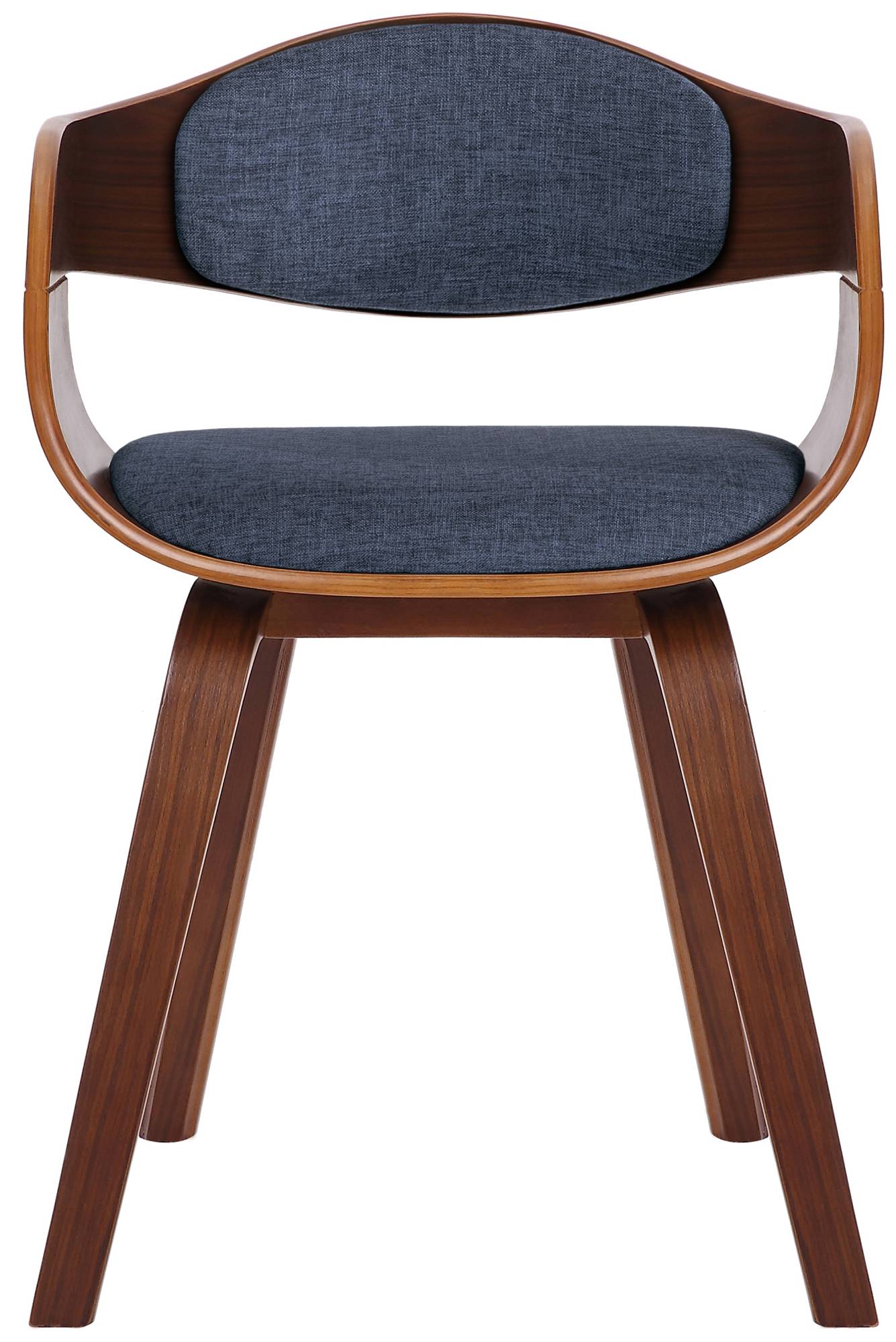 Chaise retro Kingston en tissu