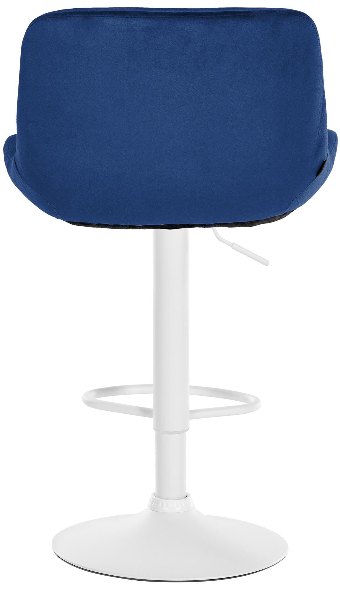 Lot de 2 tabourets de bar Solon blanc