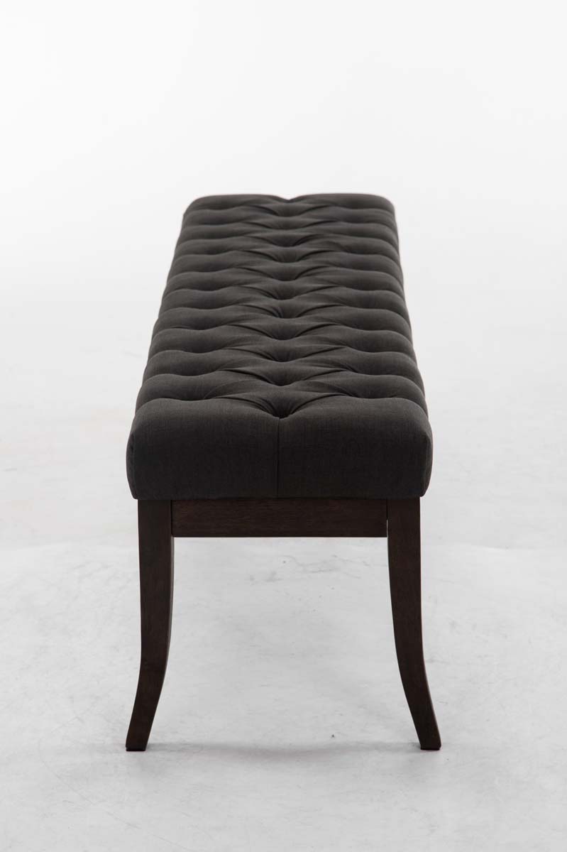 Banc Ramses tissu antique sombre