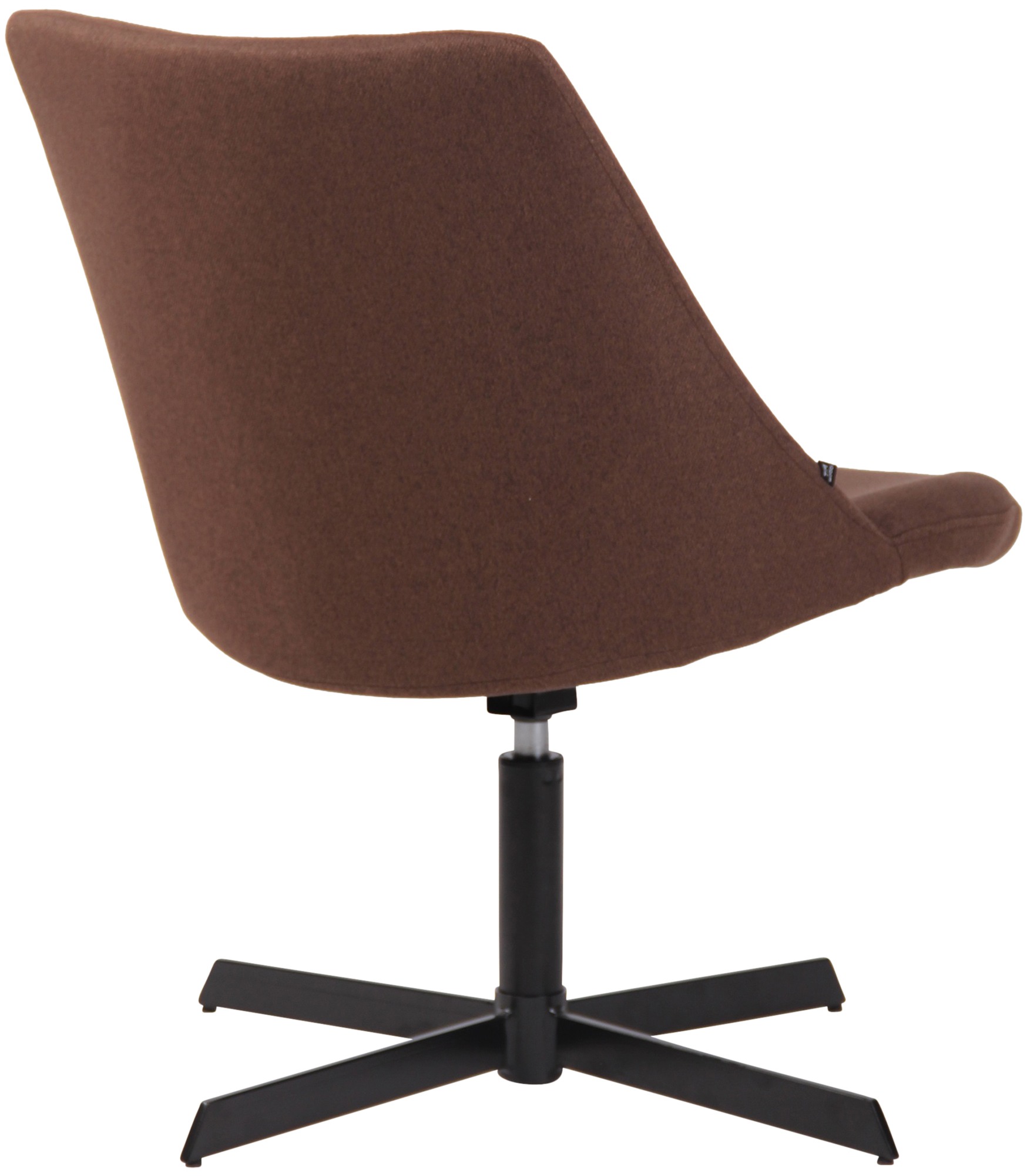 Chaise lounge Granby en Tissu avec Pied en métal