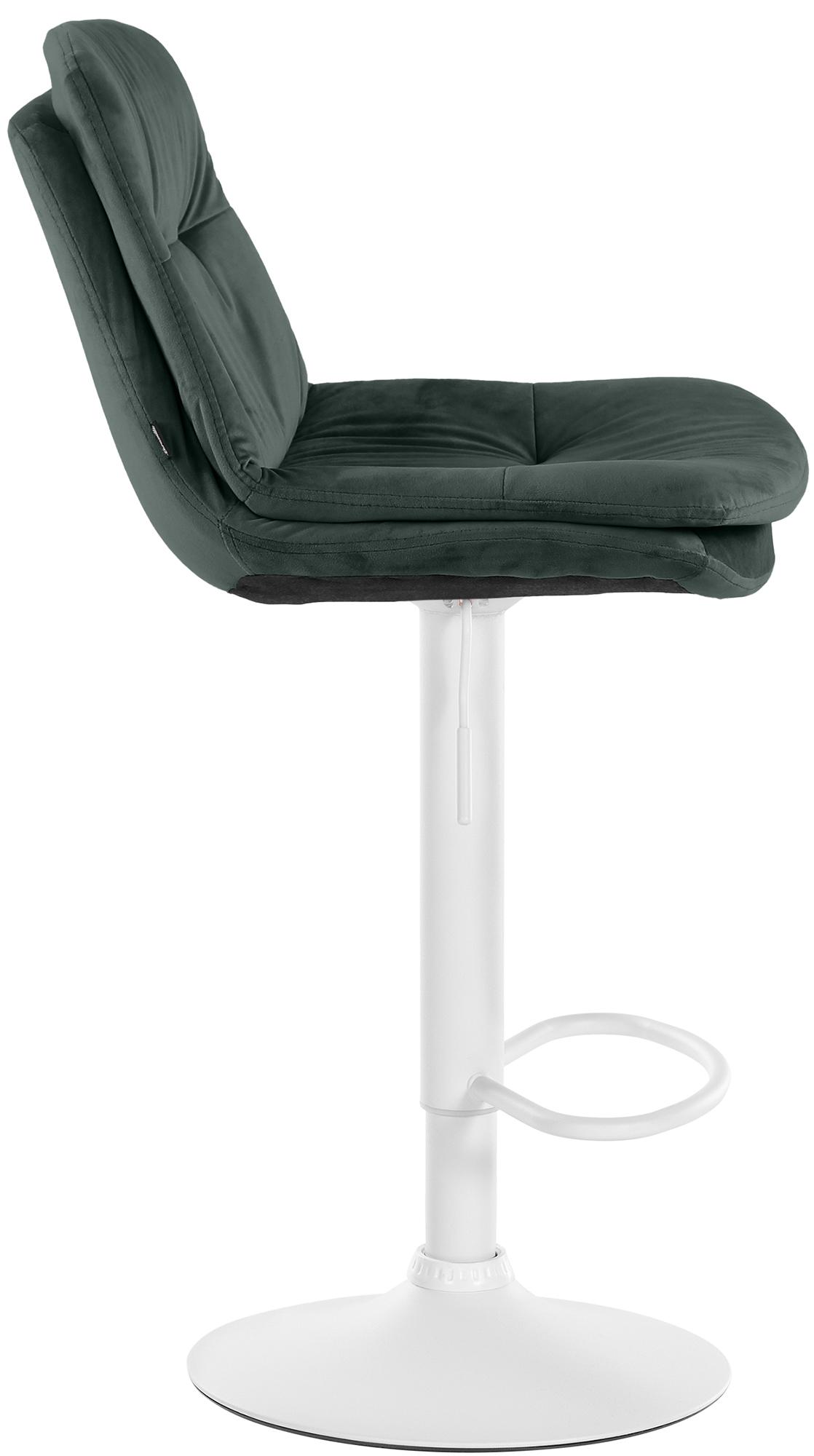 Tabouret de bar Laurel velours