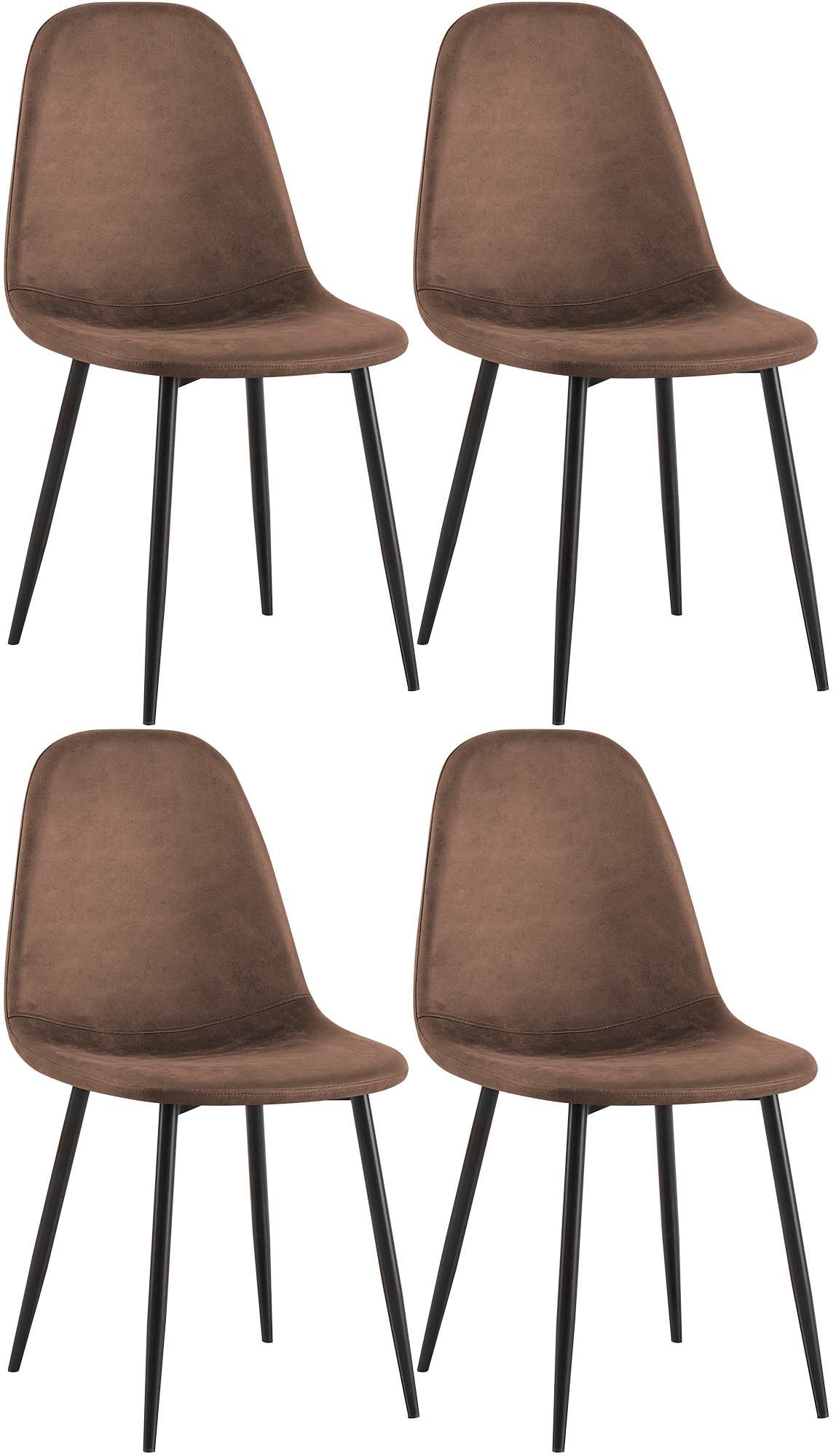 Set de 4 chaises de salle à manger Napier