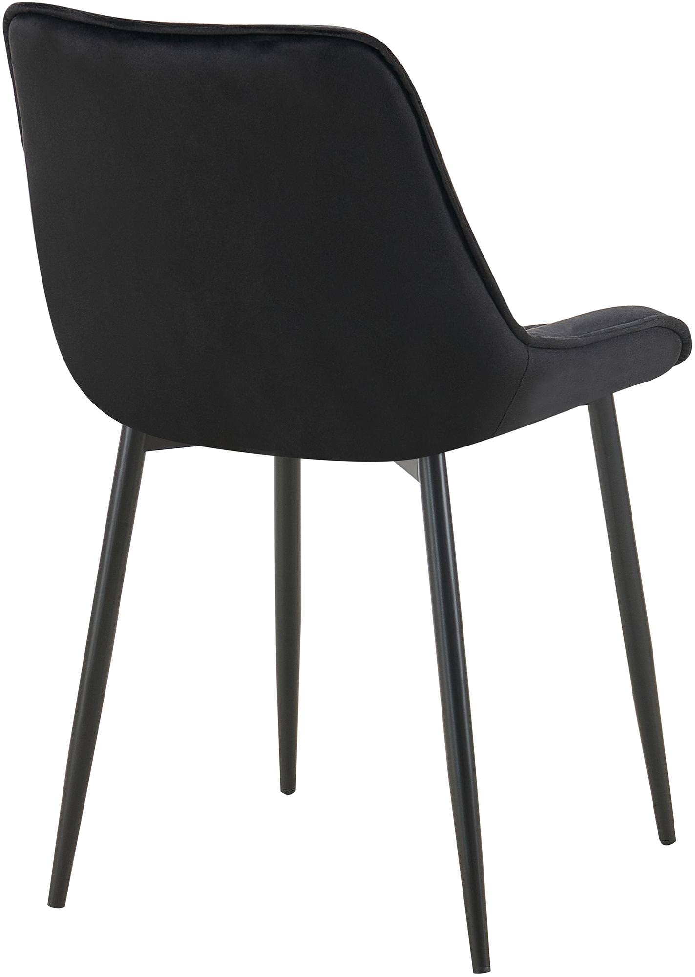 Lot de 2 chaises de salle à manger Wallace velours