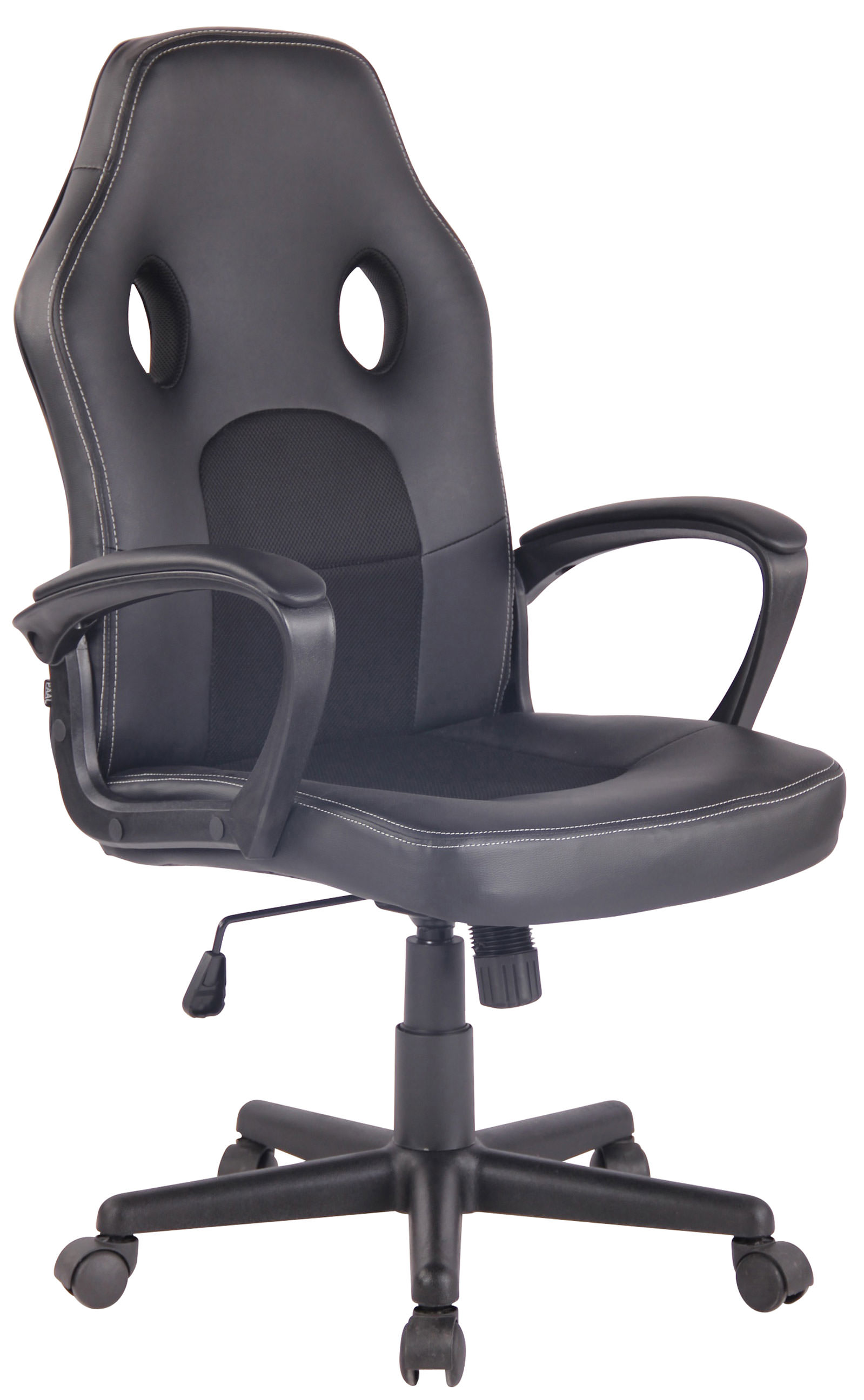 Chaise de bureau Elbing en similicuir