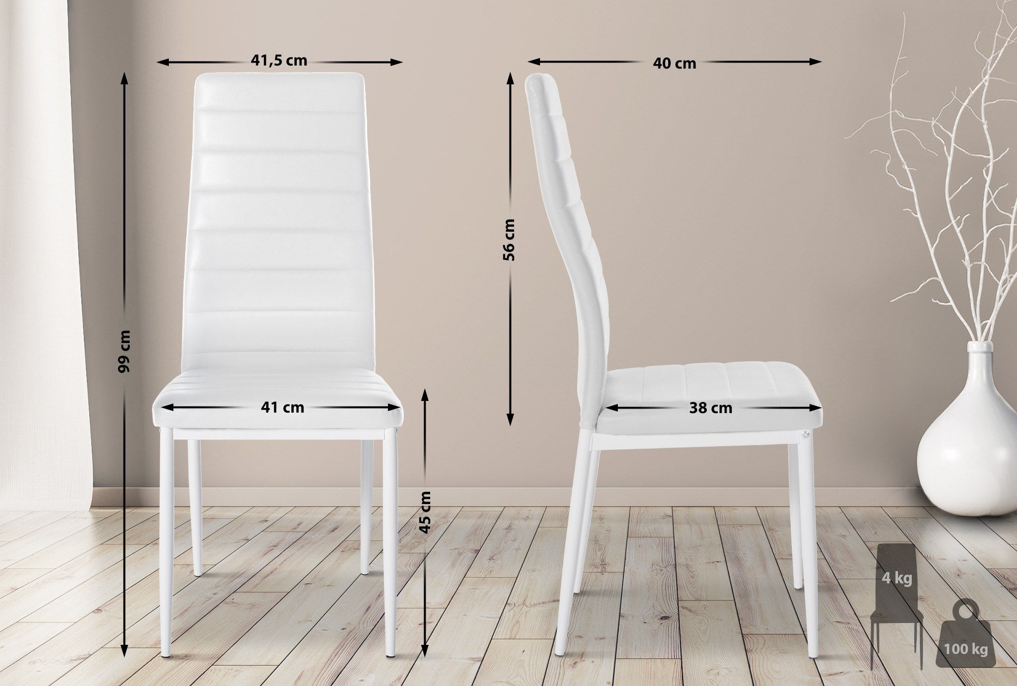 Chaise de salle à manger Mayfair