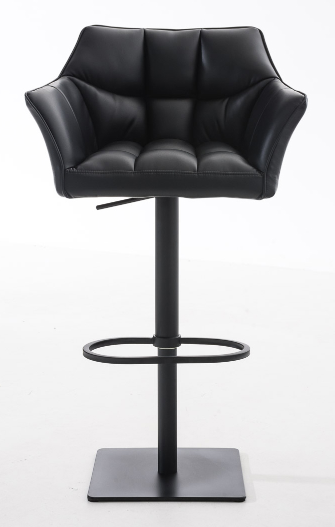 Lot de 2 tabourets de bar Damaso en similicuir