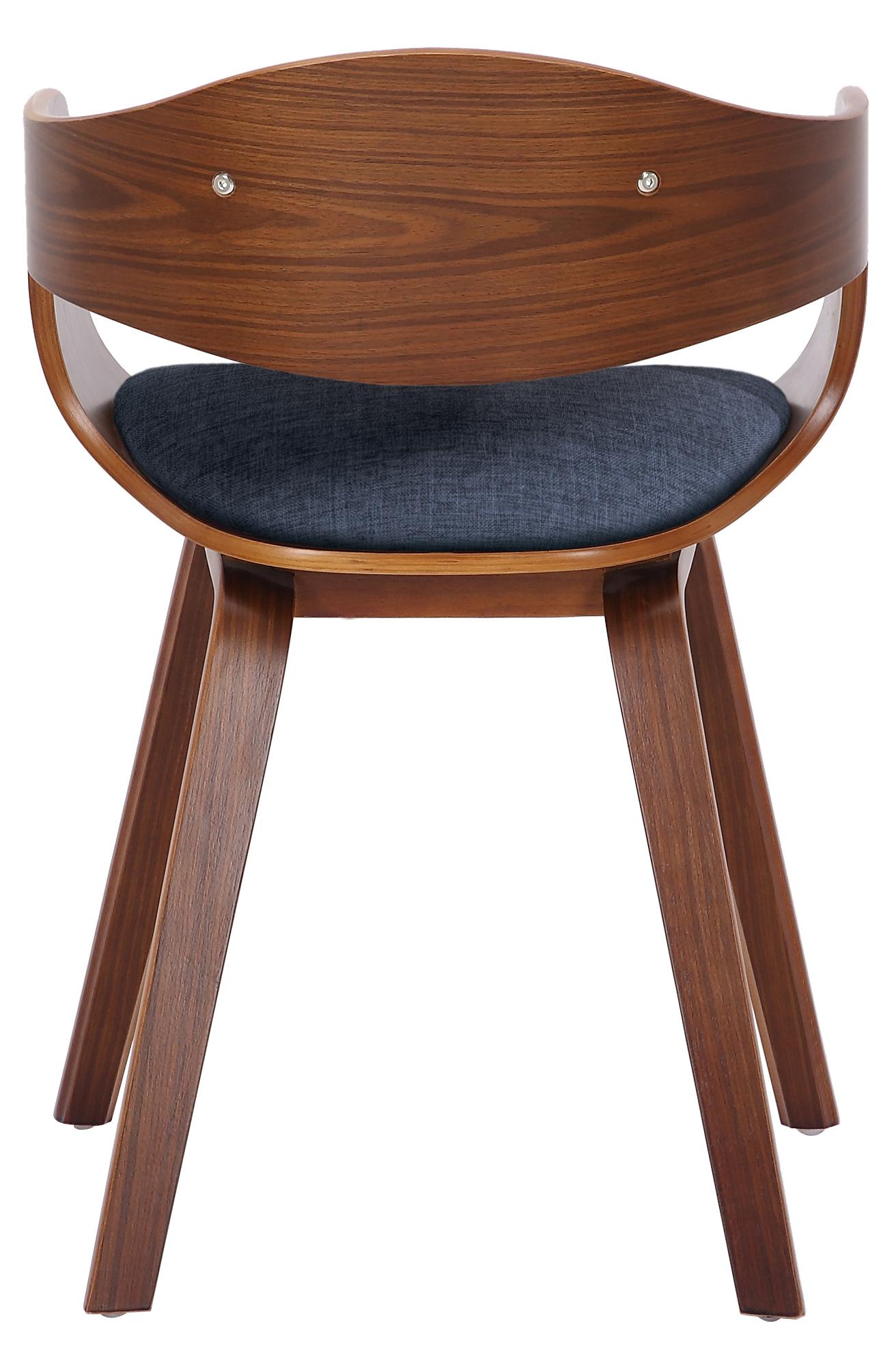 Chaise retro Kingston en tissu