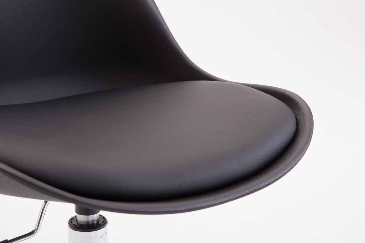 Chaise de bureau Toulouse à coque en plastique